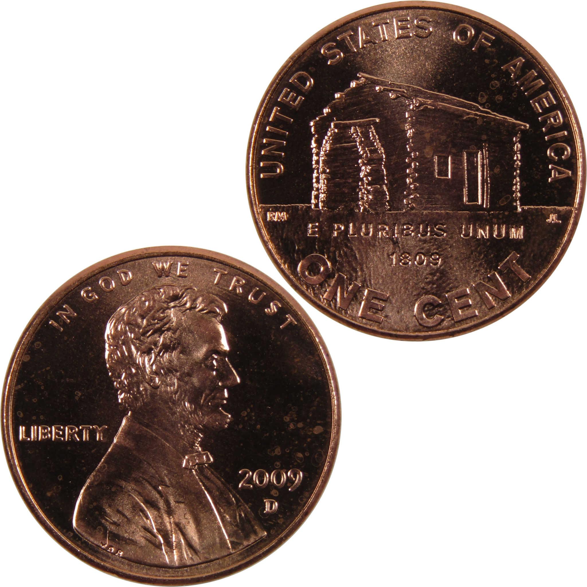 2009 D Birth & Early Childhood Lincoln Bicentennial Cent Uncirculated