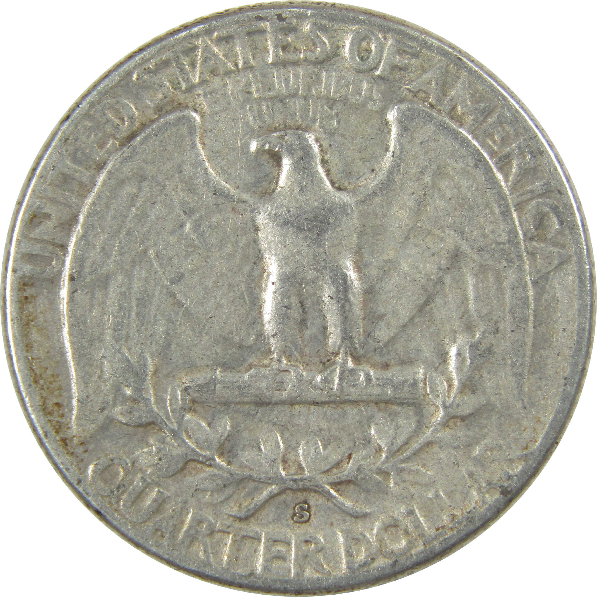 1954 S Washington Quarter Circulated Silver 25c Coin Collectible