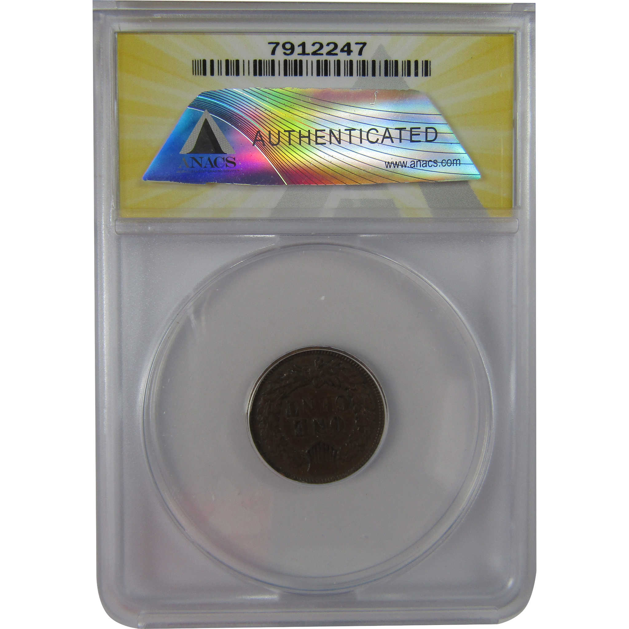 1872 Indian Head Cent EF 40 Details ANACS Penny 1c Coin SKU:CPC1187