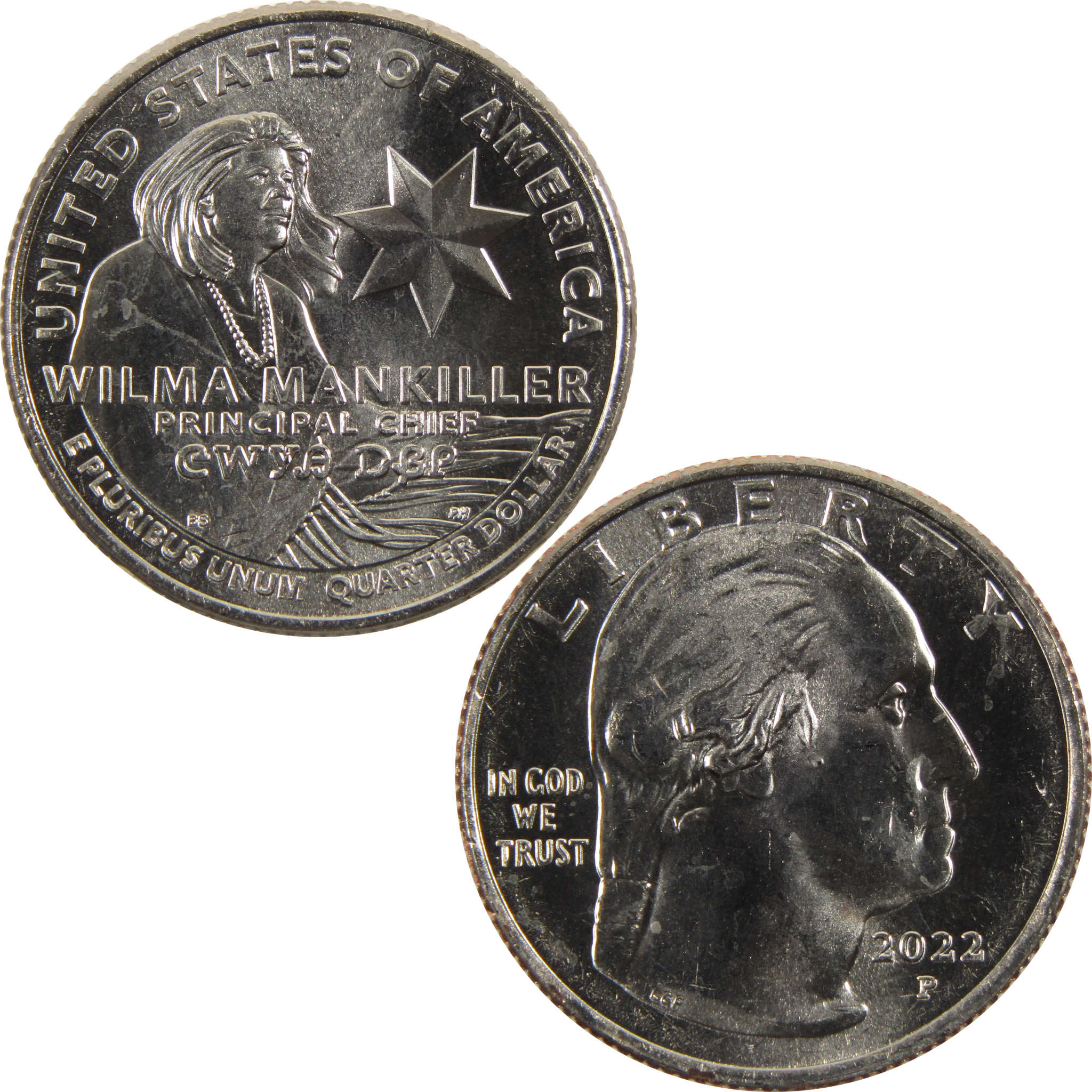 2022 P Wilma Mankiller American Women Quarter Uncirculated Clad Coin