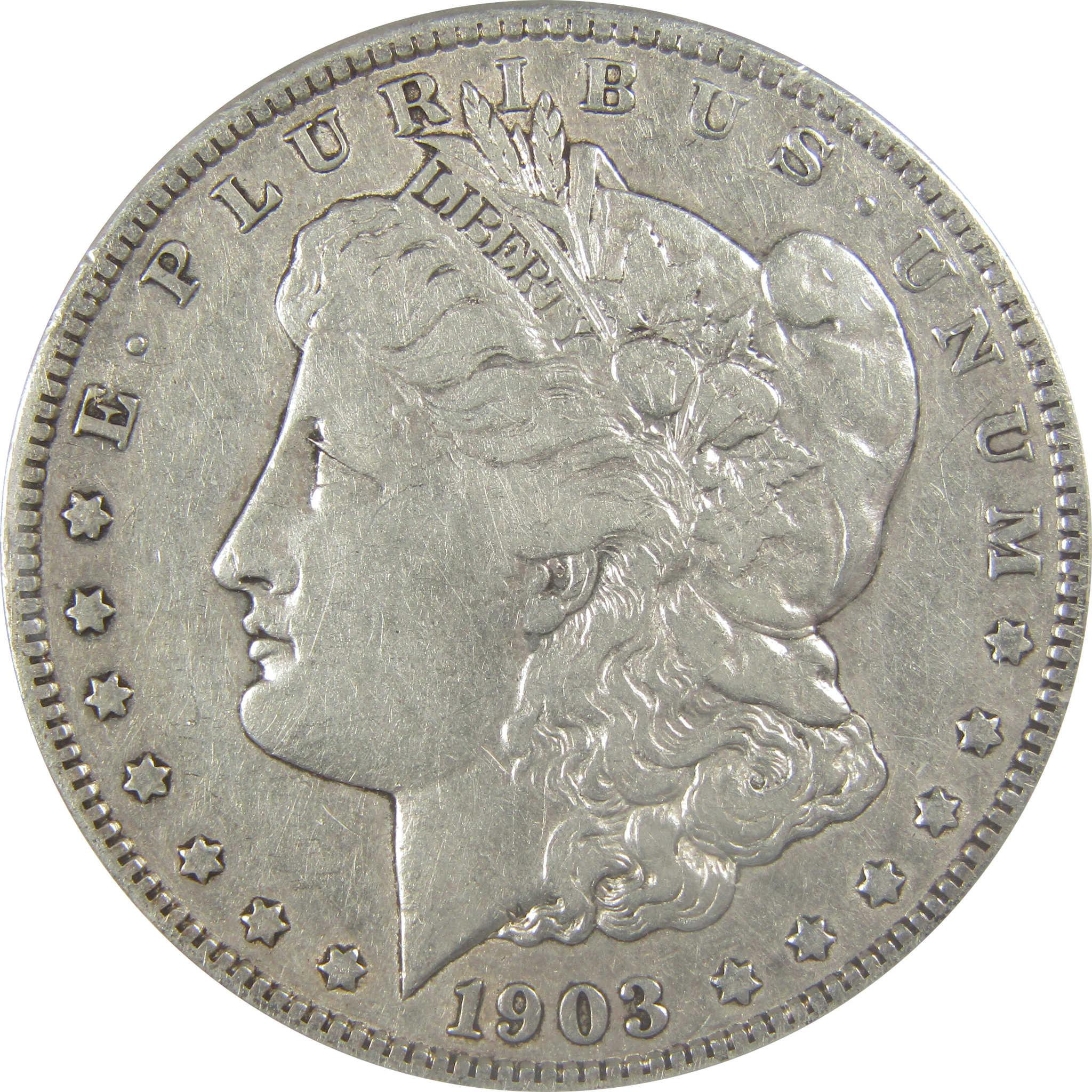 1903 S Morgan Dollar VF 25 Details ANACS Silver $1 Coin SKU:I21730 - Morgan coin - Morgan silver dollar - Morgan silver dollar for sale - Profile Coins & Collectibles