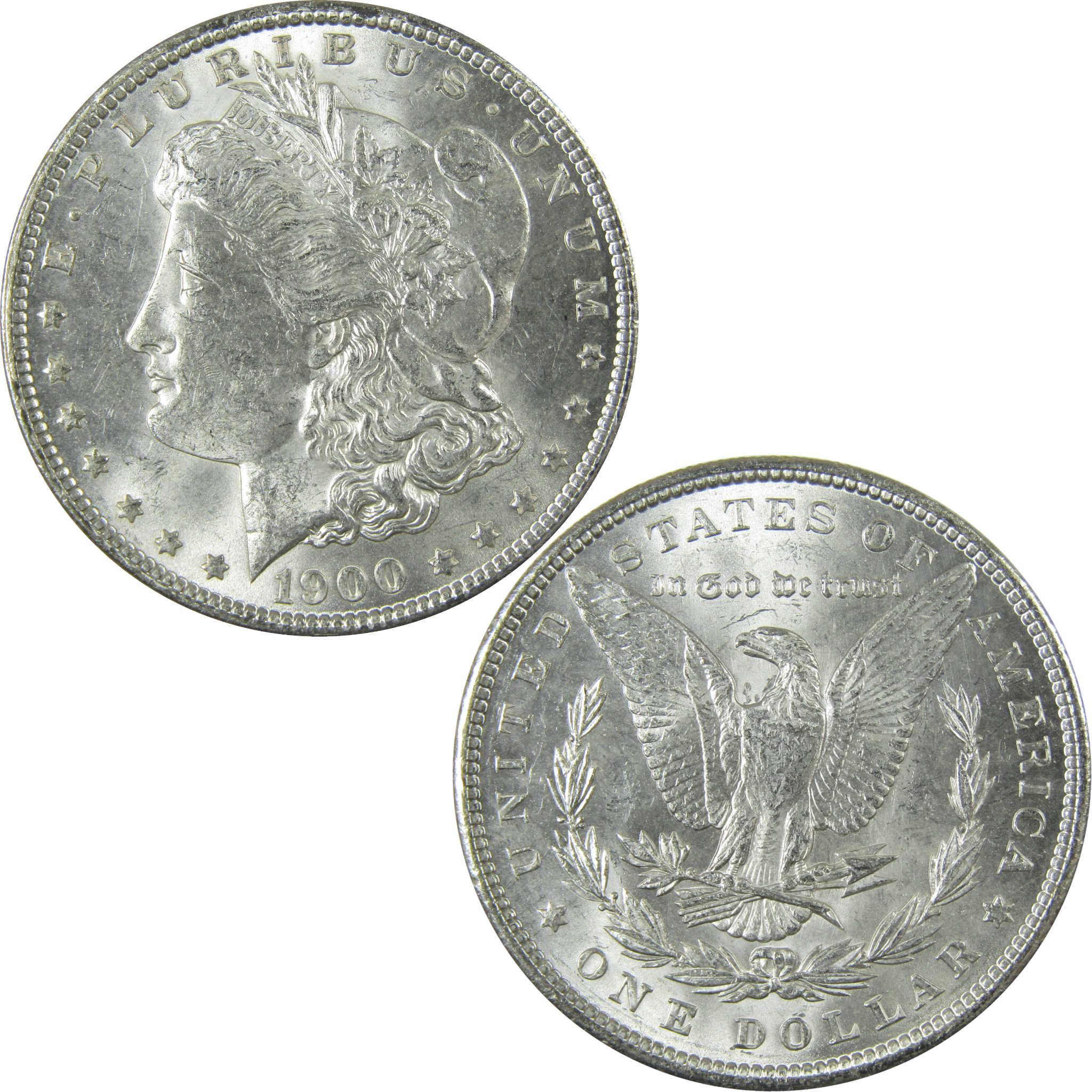 1900 Morgan Silver Dollar Uncirculated Mint State $1 Coin SKU:I27744 - Morgan coin - Morgan silver dollar - Morgan silver dollar for sale - Profile Coins & Collectibles