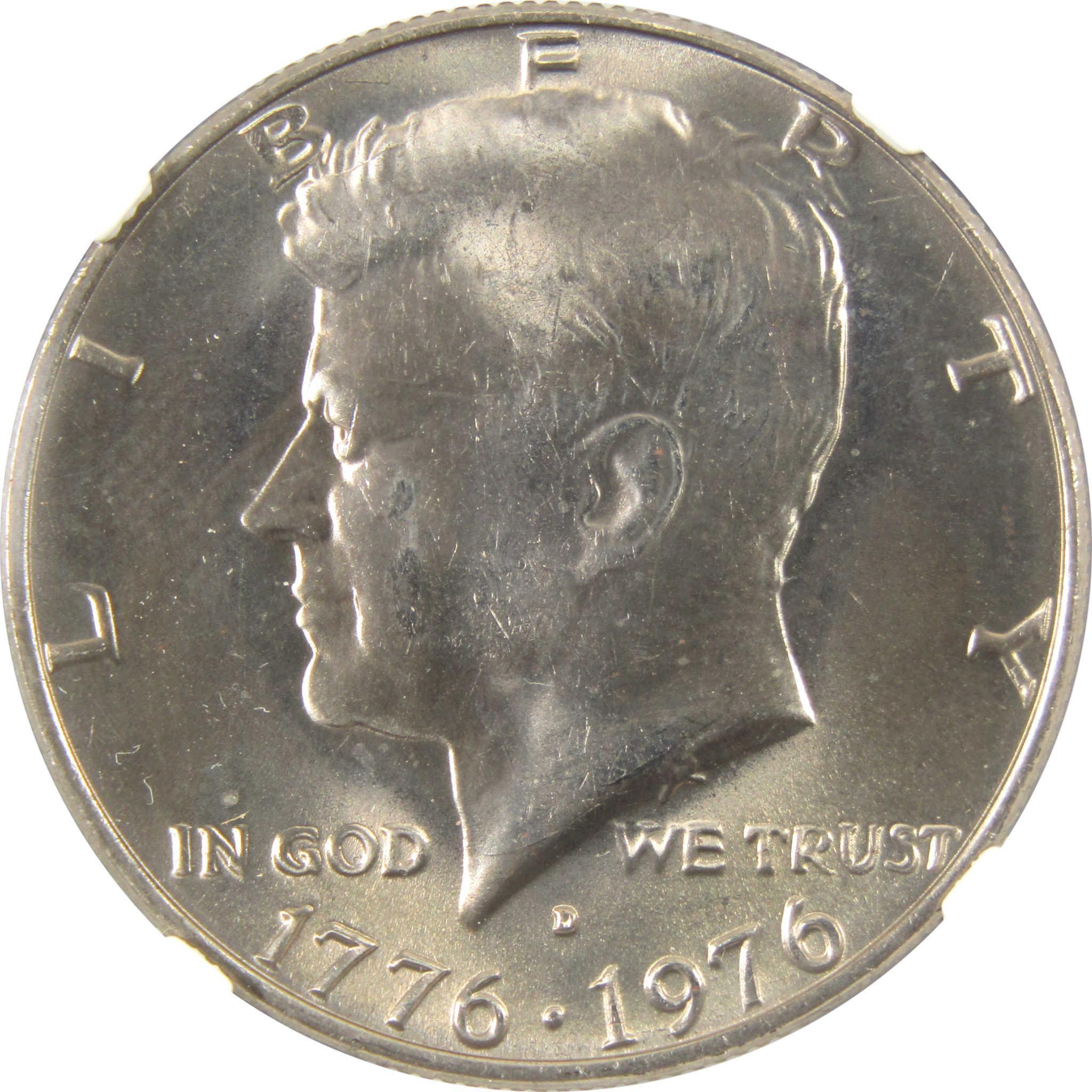 1976 D Kennedy Bicentennial 50c MS 67 NGC Clad Unc SKU:I9809