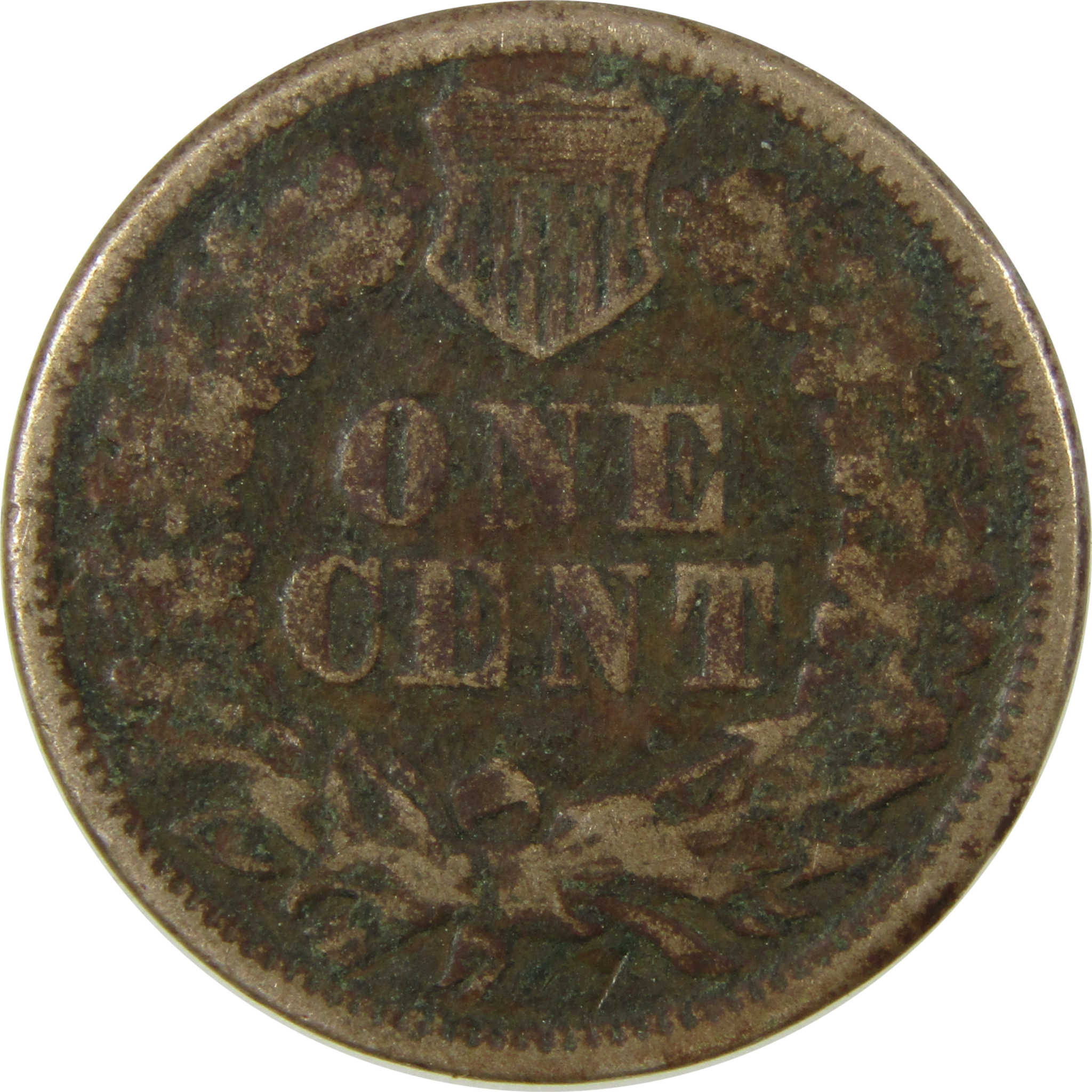 1861 Indian Head Cent G Good Details Penny 1c Coin SKU:CP1207