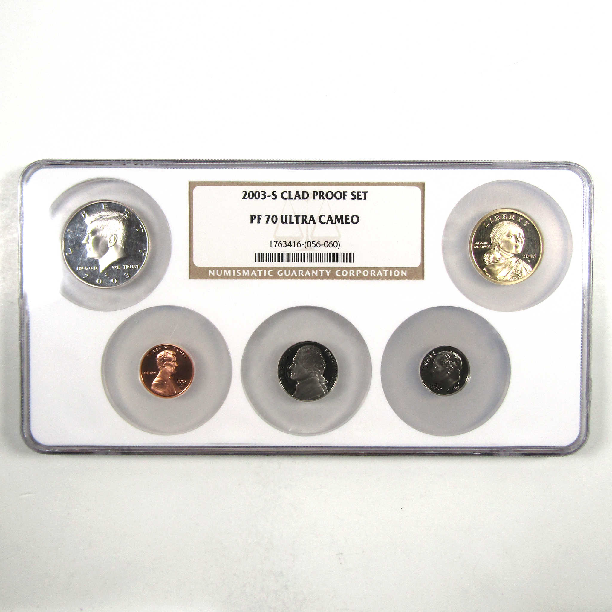 2003 S U.S Mint Proof Set PF 70 UCAM NGC Clad Proof SKU:CPC5010