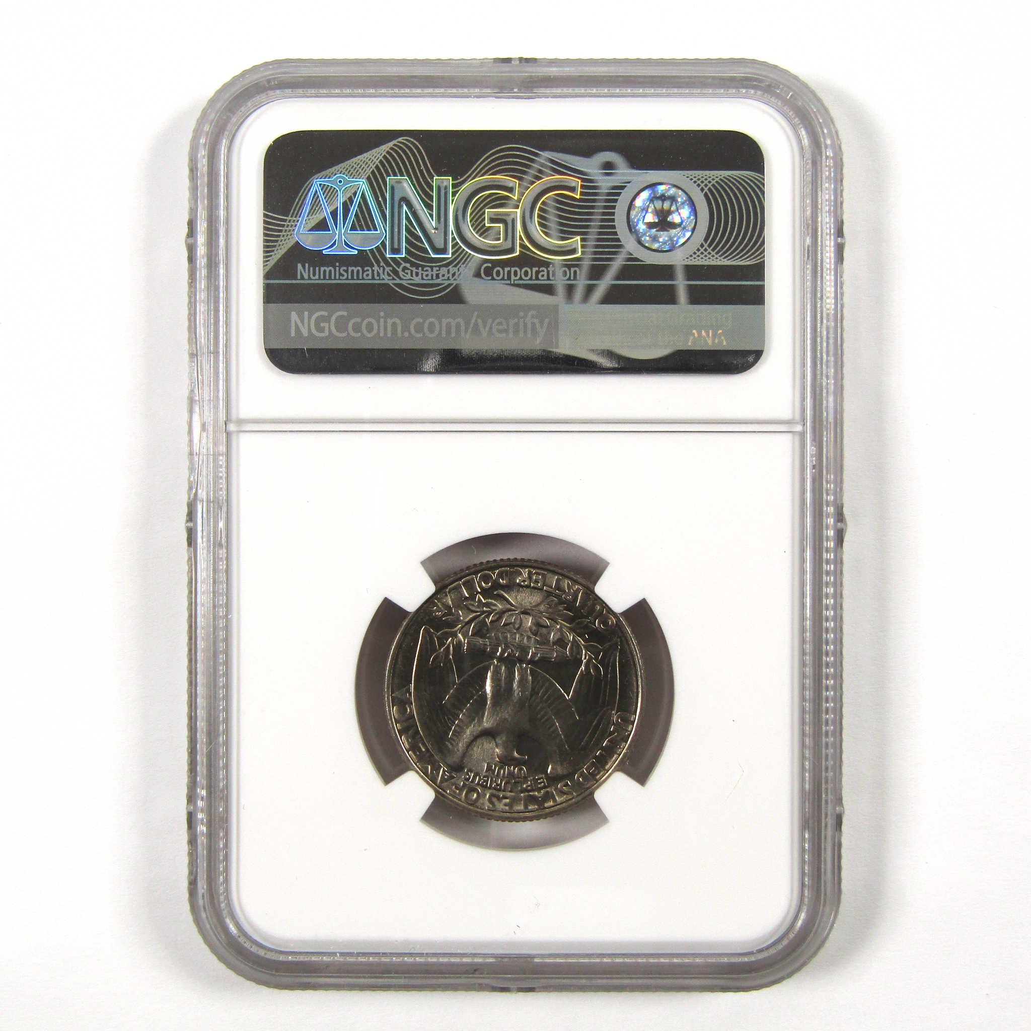 1980 D Washington Quarter MS 67 NGC Clad 25c Uncirculated SKU:I9538