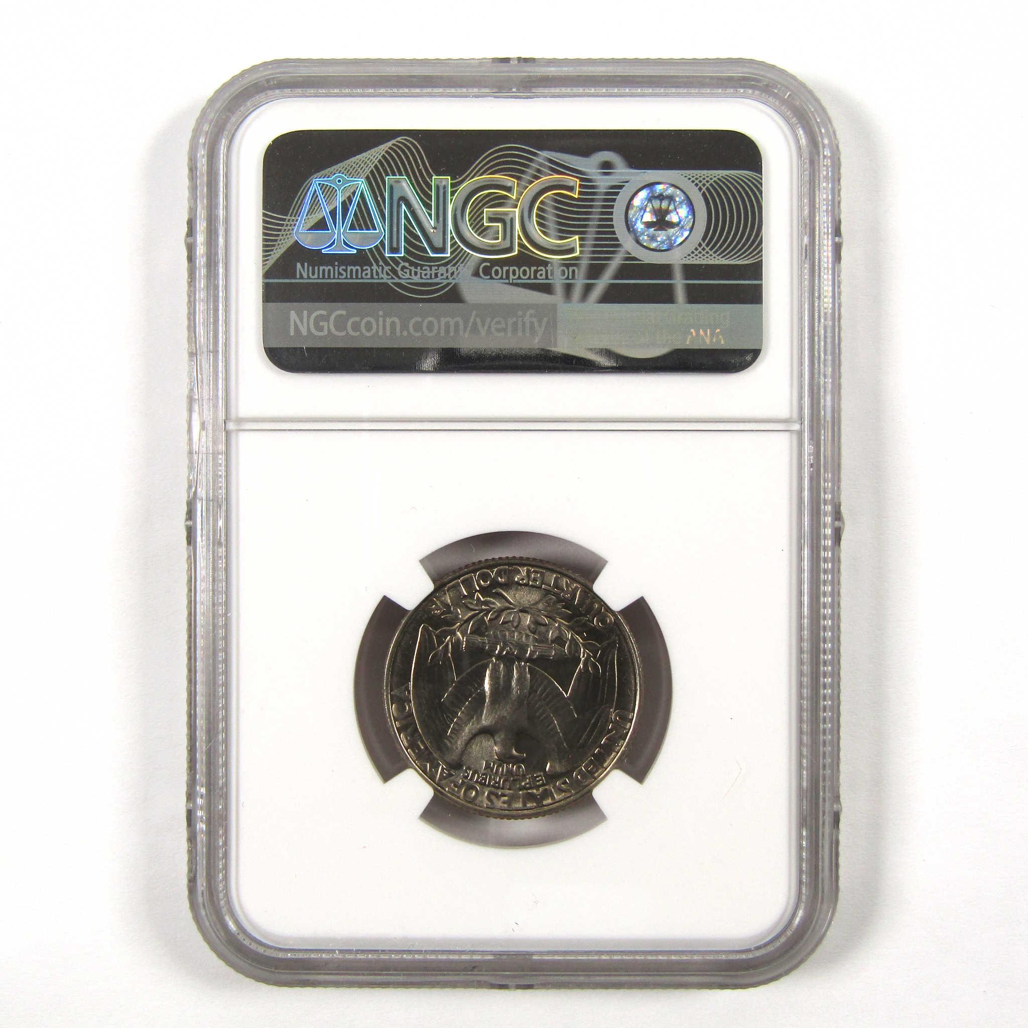 1980 D Washington Quarter MS 67 NGC Clad 25c Uncirculated SKU:I9538