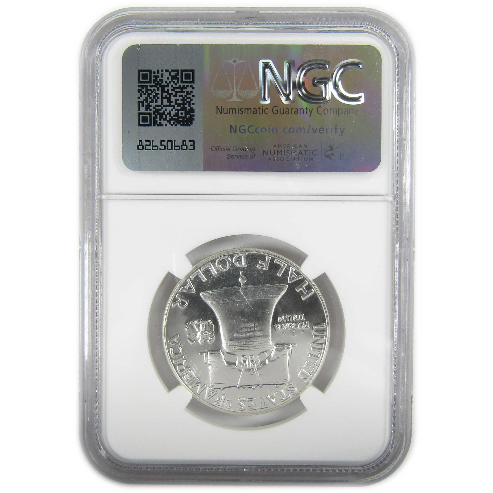 1955 Franklin Silver Half Dollar PF 68 NGC Proof 50c Coin SKU:I27398