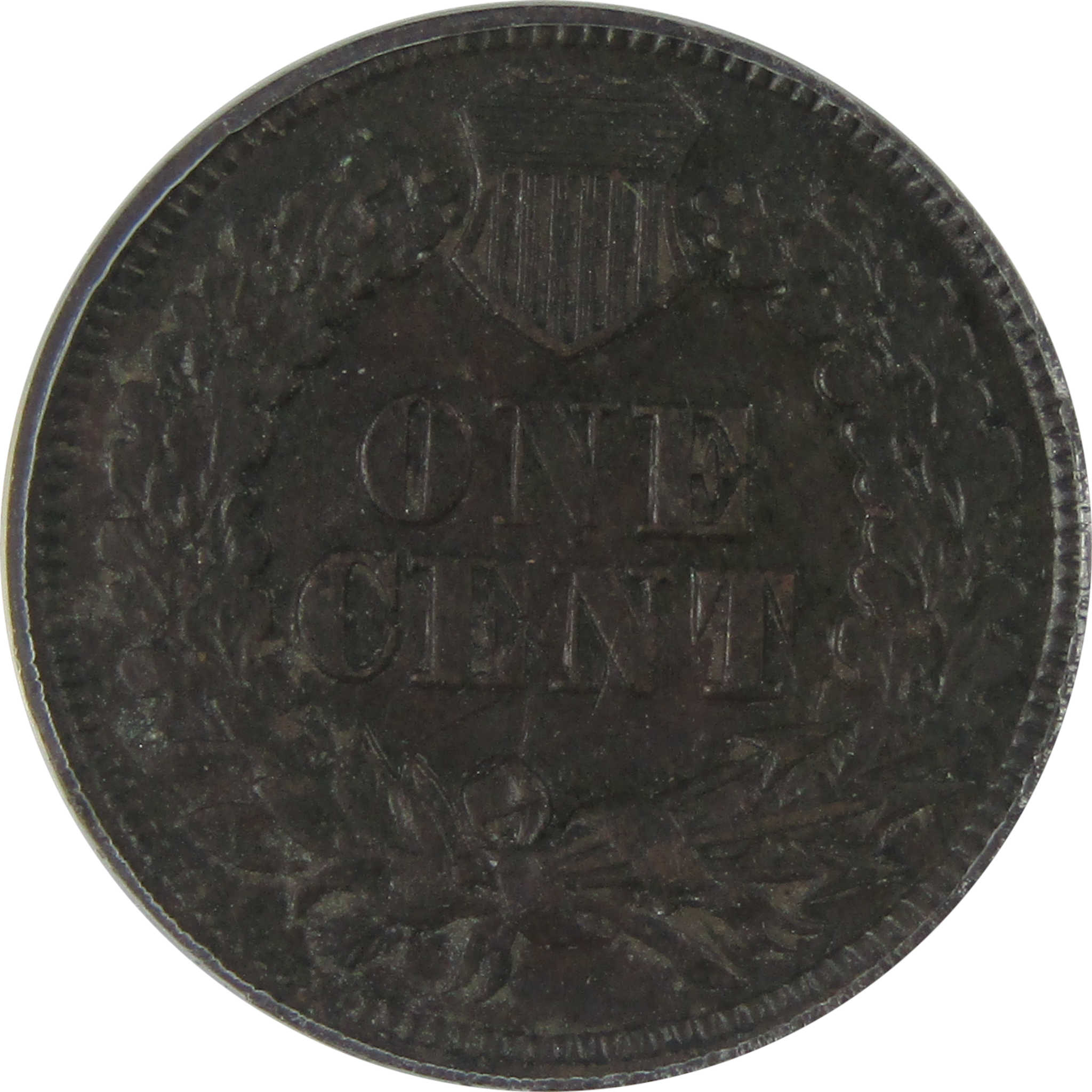 1866 Indian Head Cent AU 55 Details ANACS Penny 1c Coin SKU:CP175