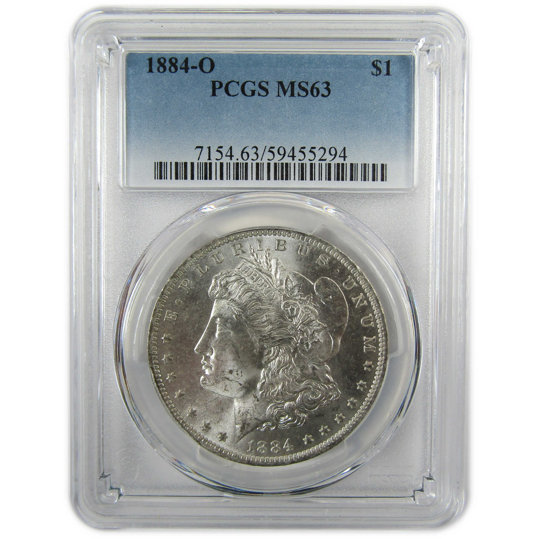 1884 O Morgan Silver Dollar MS 63 PCGS Uncirculated $1 Coin SKU:I28345