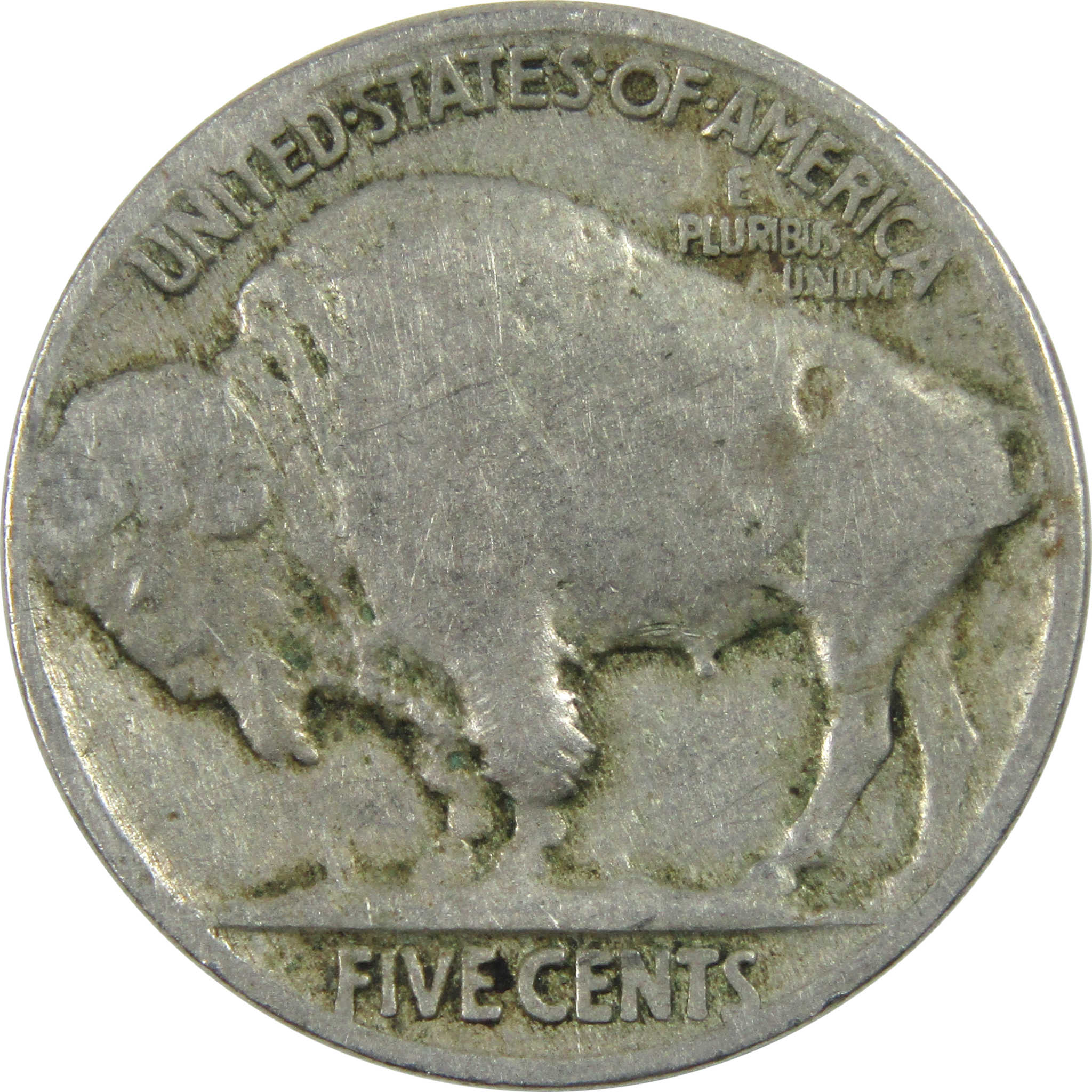 1914 Indian Head Buffalo Nickel AG About Good 5c Coin SKU:I13013