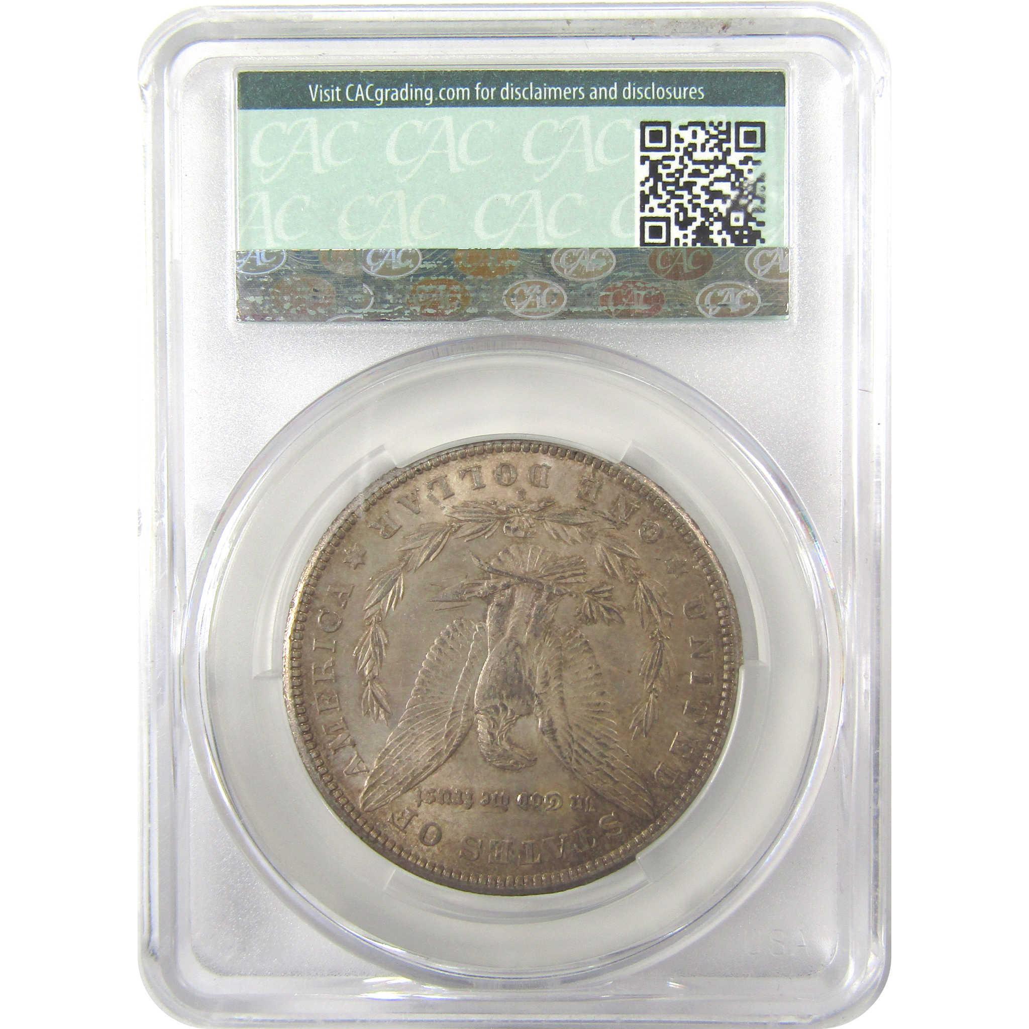 1901 S Morgan Silver Dollar AU 58 CAC $1 Coin Collectible SKU:I24409 - Morgan coin - Morgan silver dollar - Morgan silver dollar for sale - Profile Coins & Collectibles