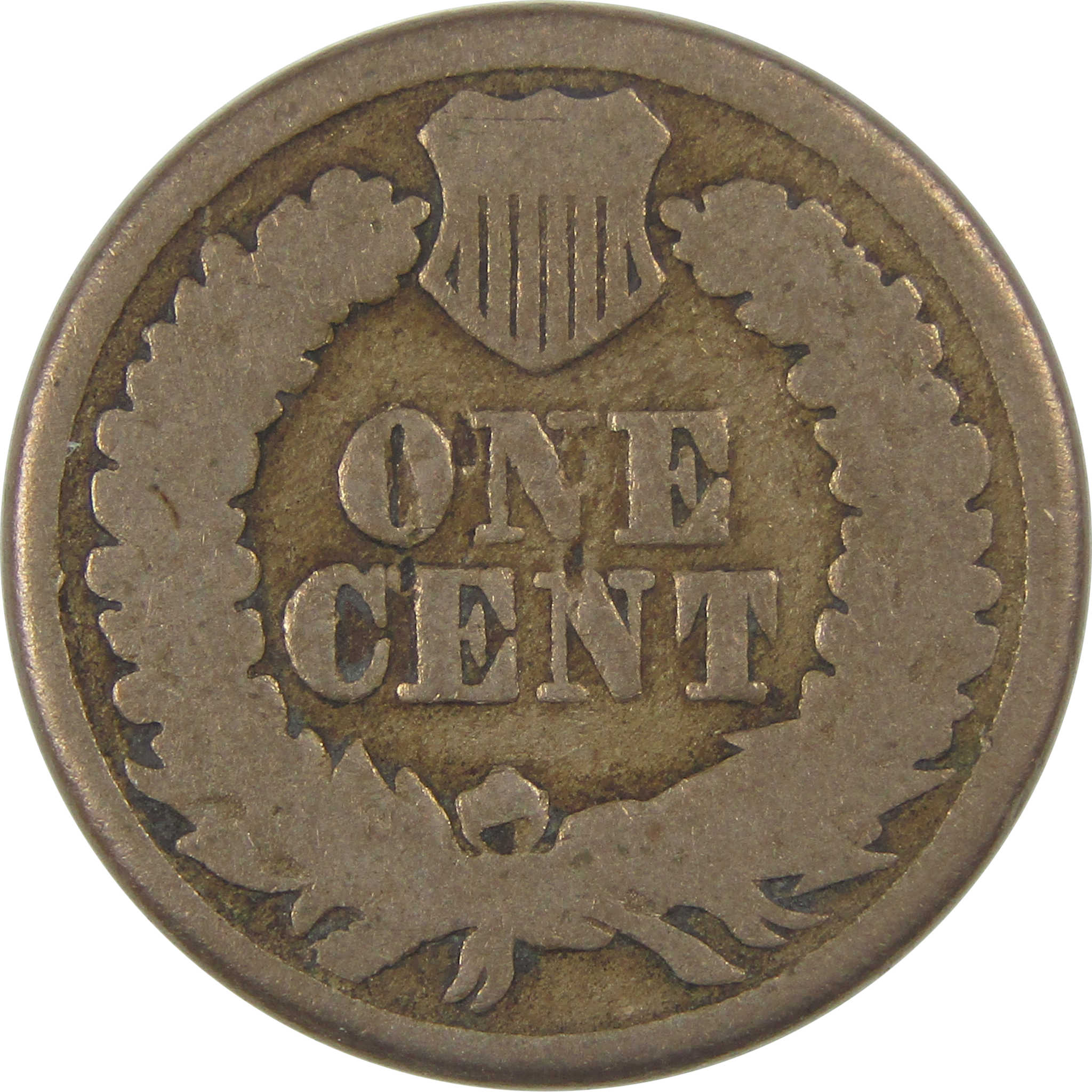1863 Indian Head Cent G Good Penny 1c Coin SKU:I23267