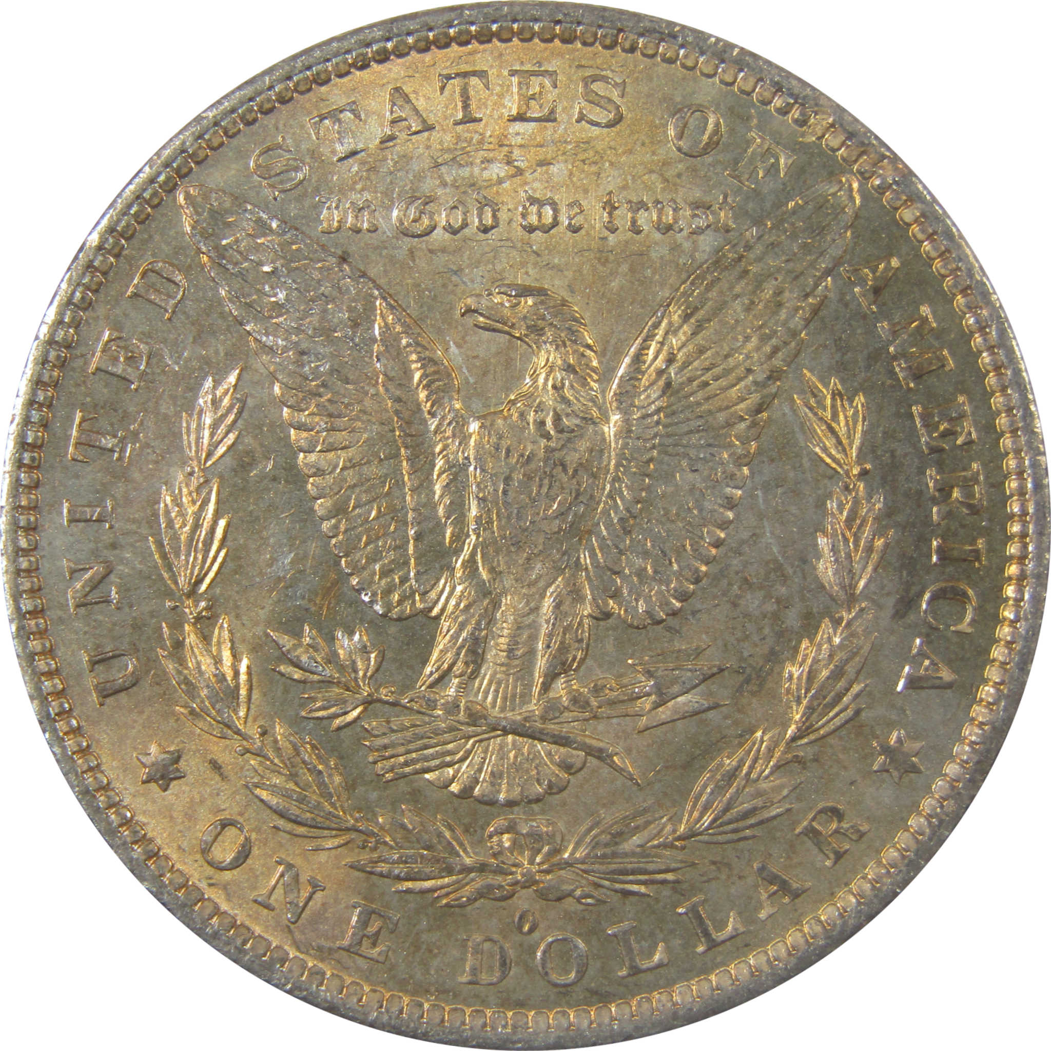 1883 O Morgan Silver Dollar Uncirculated Mint State Toned SKU:I24876