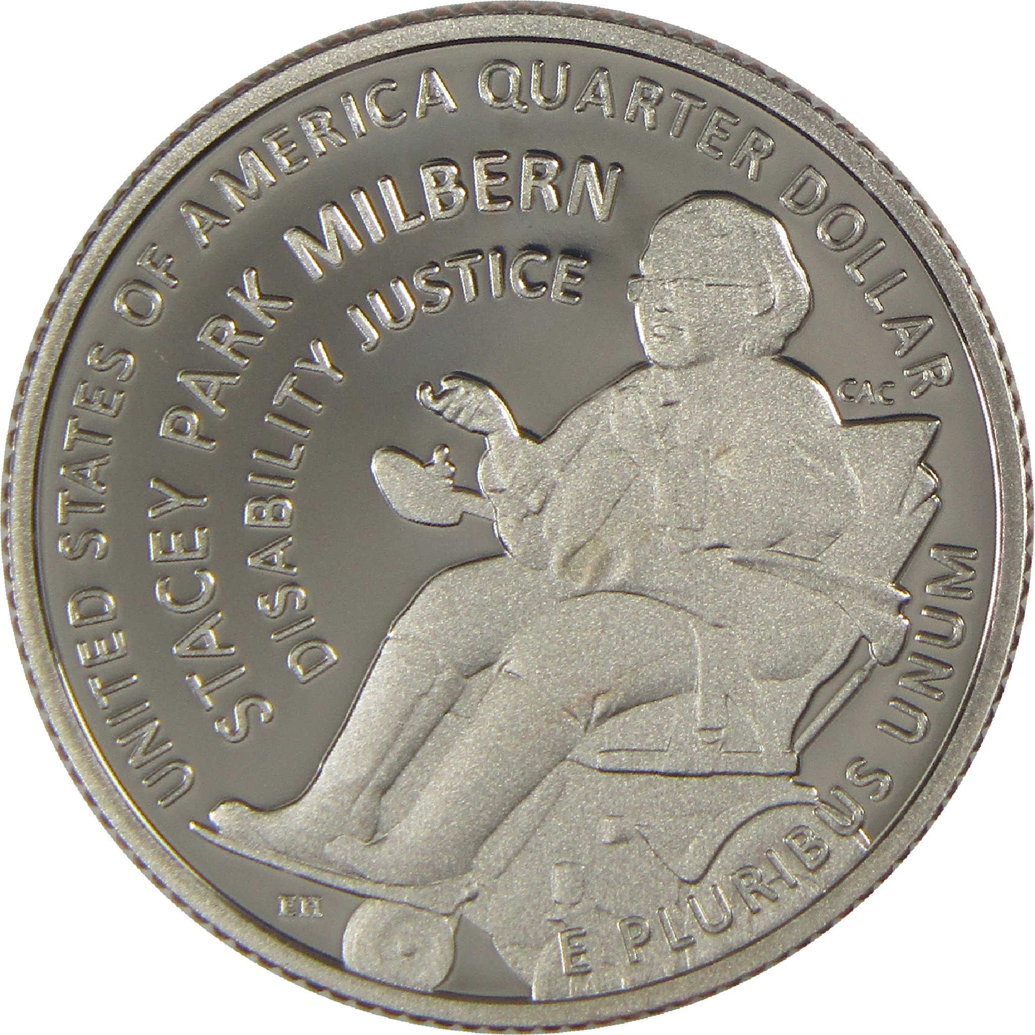 2025 S Stacey Park Milbern American Women Quarter Choice Proof Clad