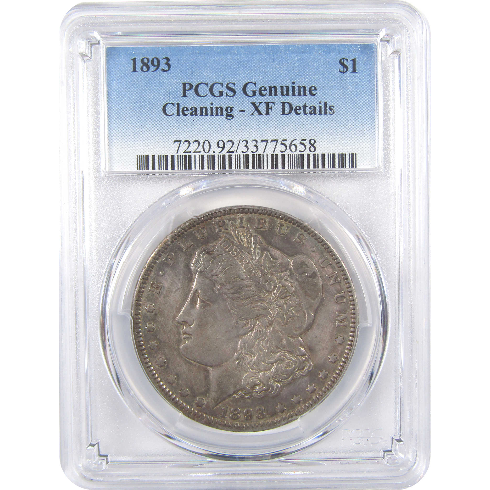 1893 Morgan Dollar XF Details PCGS Silver $1 Coin SKU:I18894 - Morgan coin - Morgan silver dollar - Morgan silver dollar for sale - Profile Coins & Collectibles