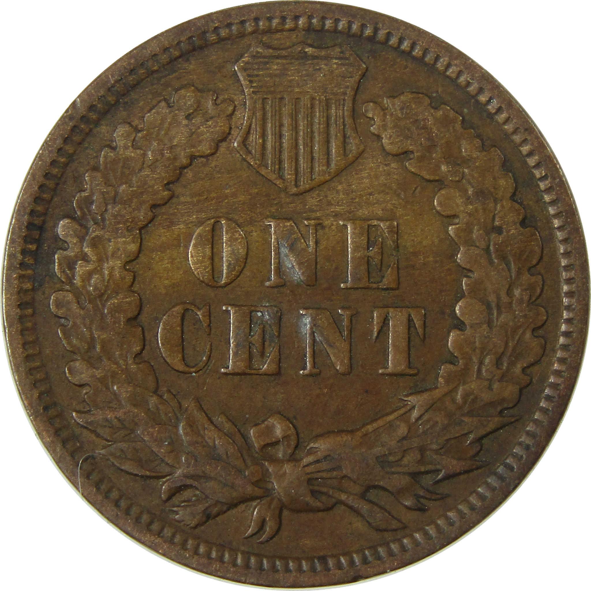 1908 Indian Head Cent VG Very Good Penny 1c Coin SKU:I26979