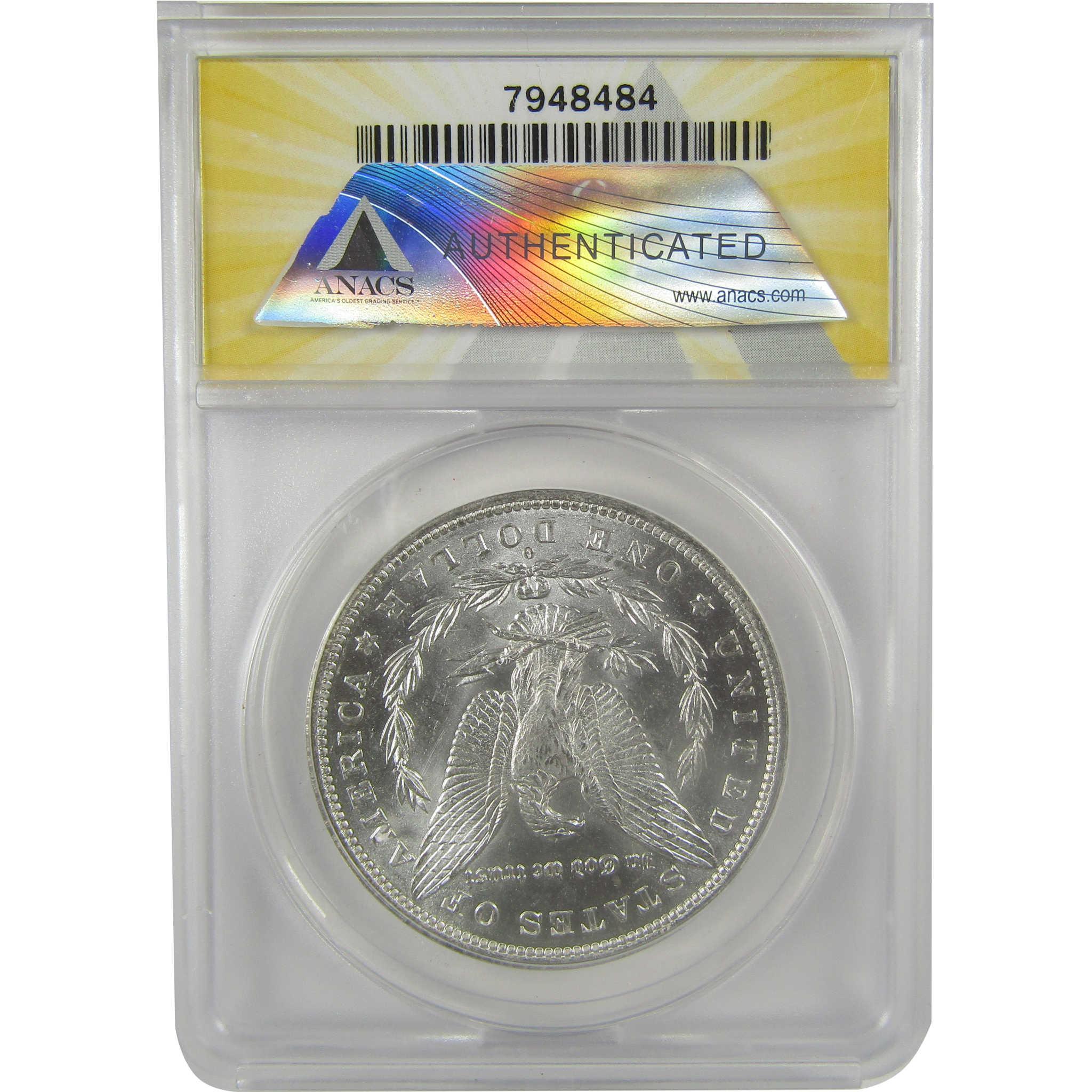 1882 O/S VAM-4 Recessed Top 100 Morgan Dollar MS 62 ANACS SKU:I21944 - Morgan coin - Morgan silver dollar - Morgan silver dollar for sale - Profile Coins & Collectibles