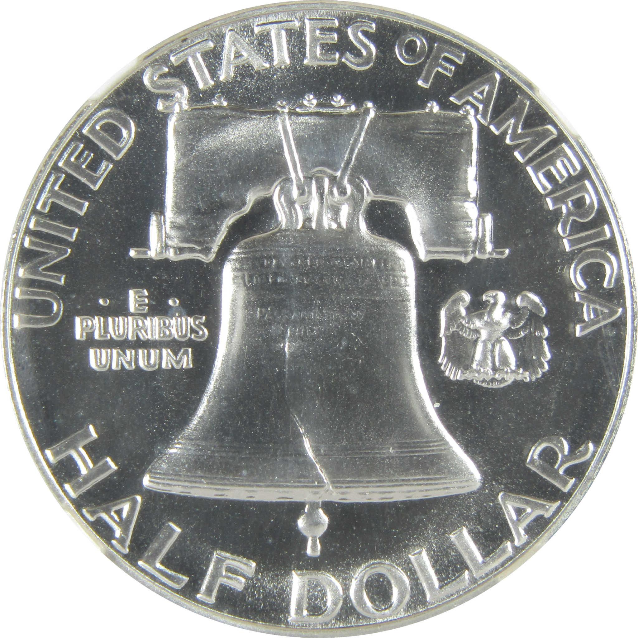 1955 Franklin Silver Half Dollar PF 69 NGC Proof 50c Coin SKU:I27446