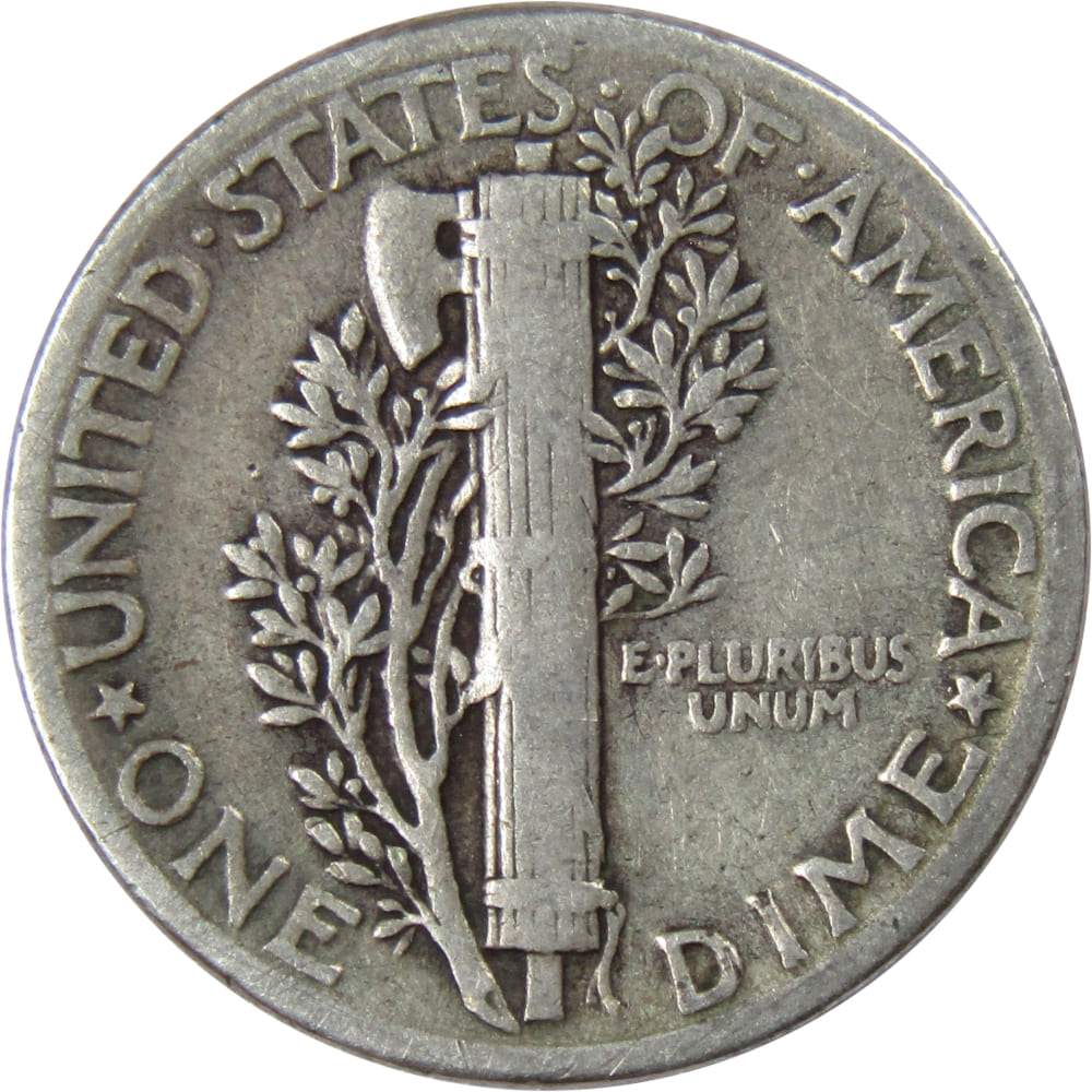 1944 Mercury Dime VG Very Good 90% Silver 10c US Coin Collectible