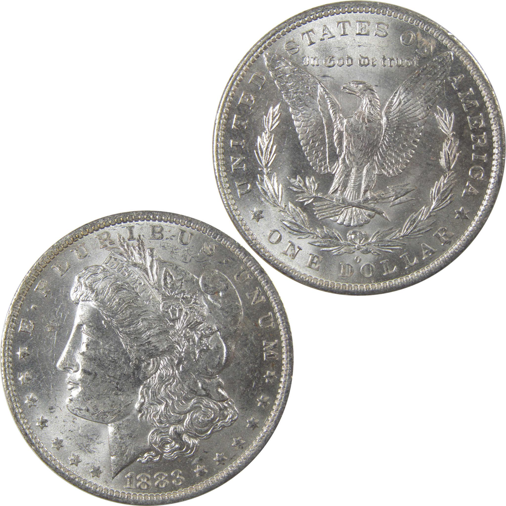 1883 O Morgan Silver Dollar Uncirculated Mint State $1 Coin SKU:I24870 - Morgan coin - Morgan silver dollar - Morgan silver dollar for sale - Profile Coins & Collectibles