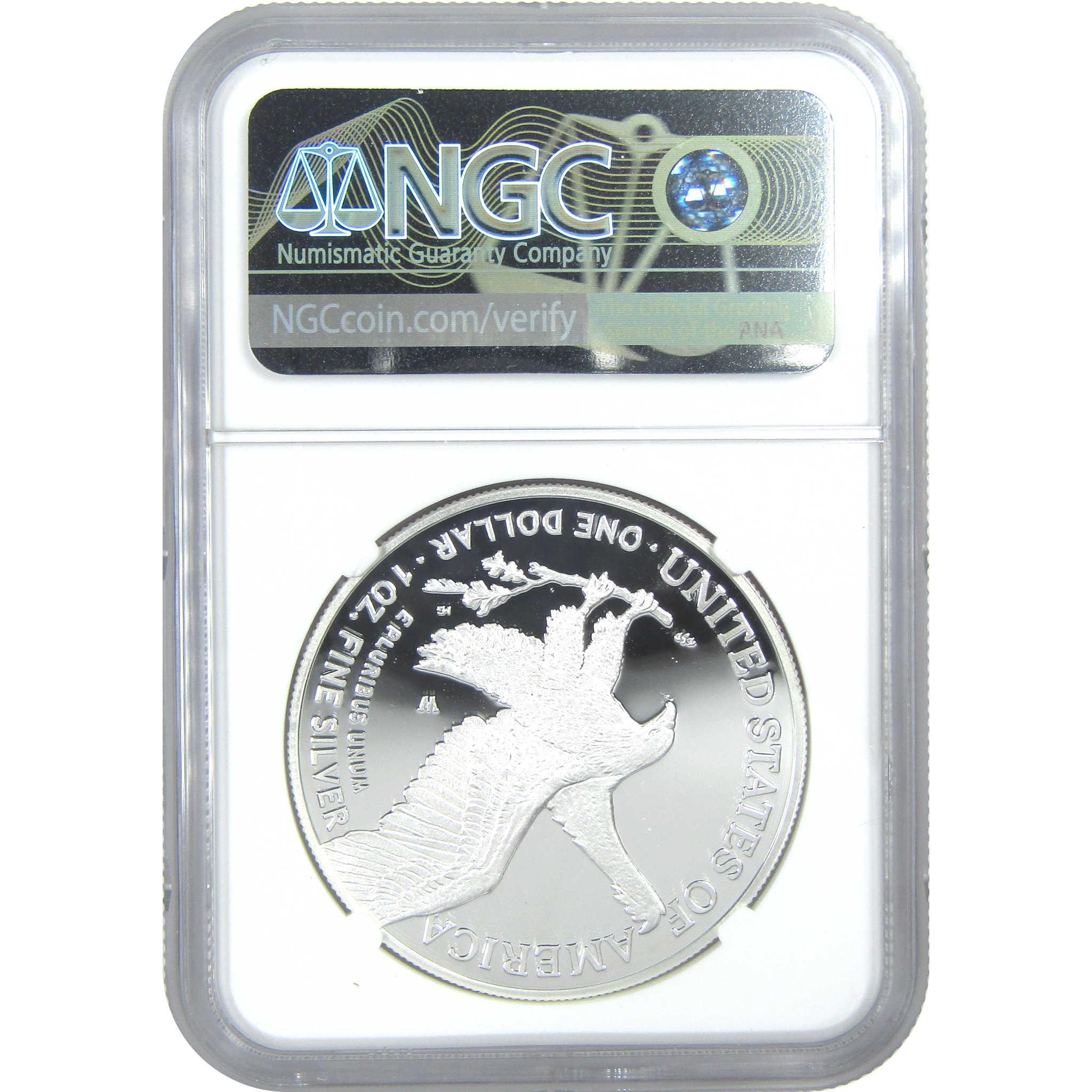 2023 W American Silver Eagle PF 70 UCAM NGC Proof Early Releases