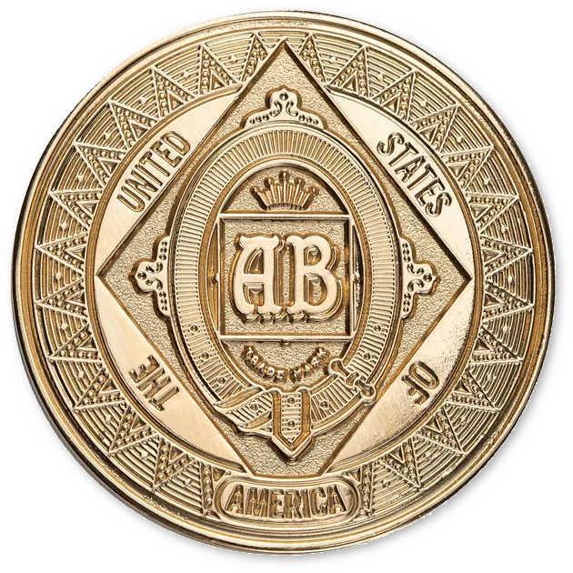 Budweiser 150th Anniversary Challenge Coin Collectible