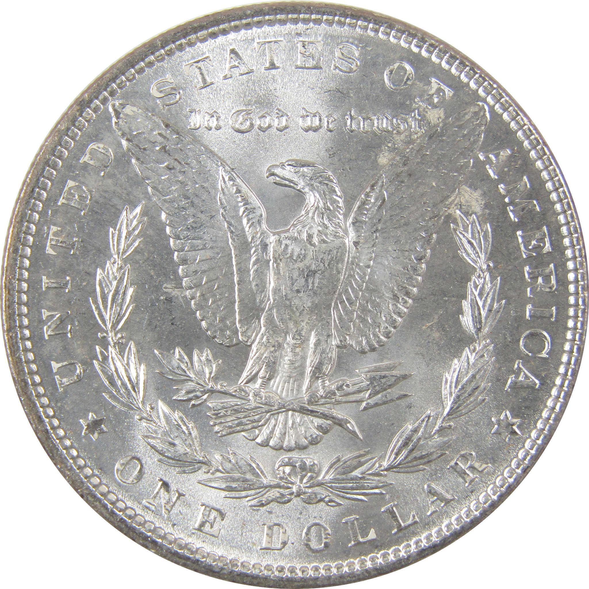 1886 Morgan Silver Dollar Uncirculated Mint State Toned SKU:I24414
