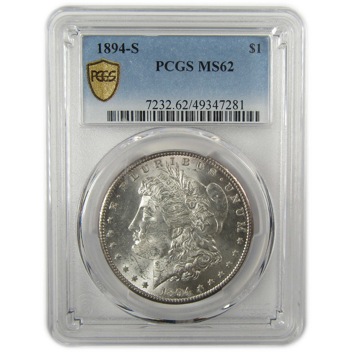 1894 S Morgan Silver Dollar MS 62 PCGS Uncirculated $1 Coin SKU:I23403