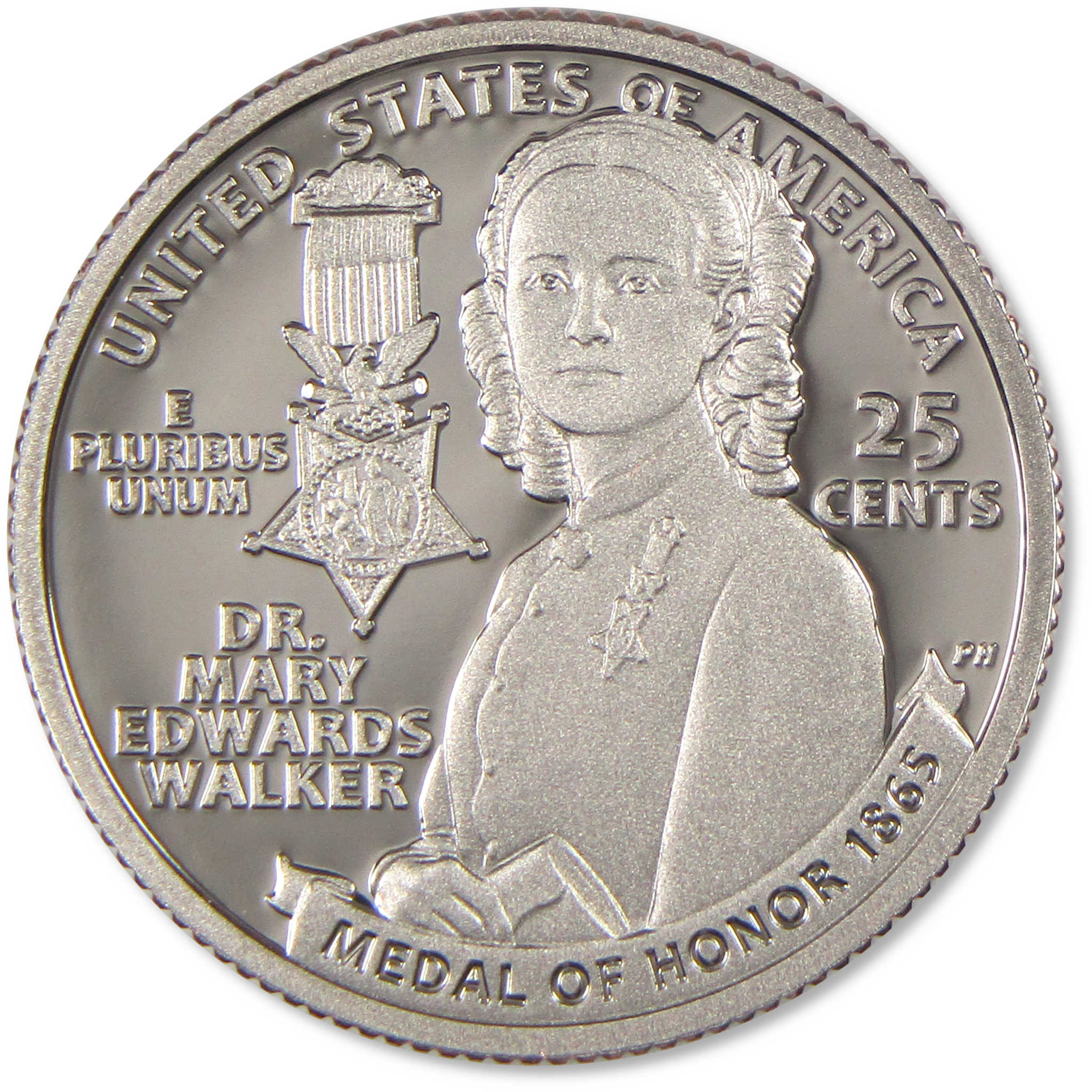 2024 S Mary Edwards Walker American Women Quarter Choice Proof Clad