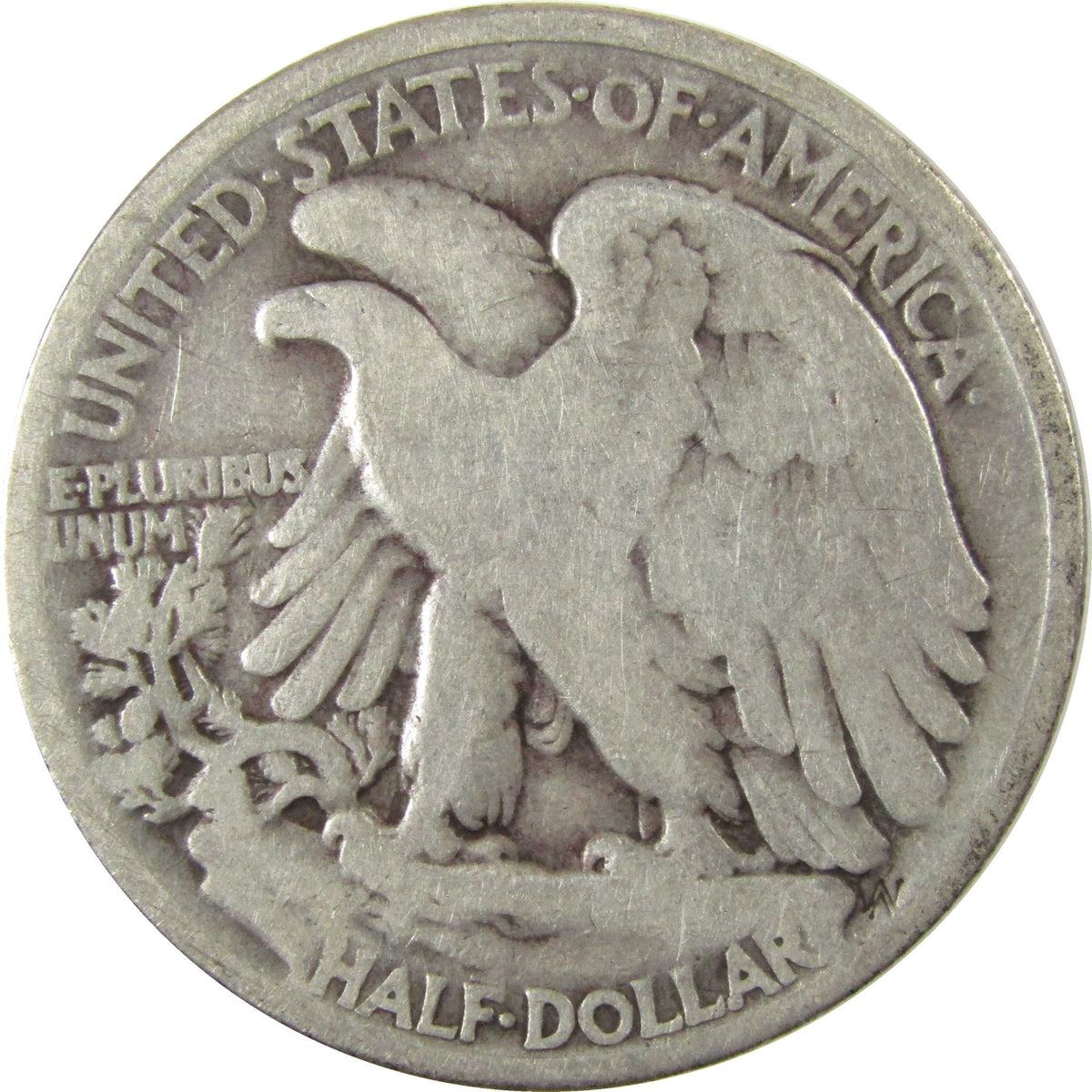 1919 Liberty Walking Silver Half Dollar VG Very Good Coin SKU:I22773