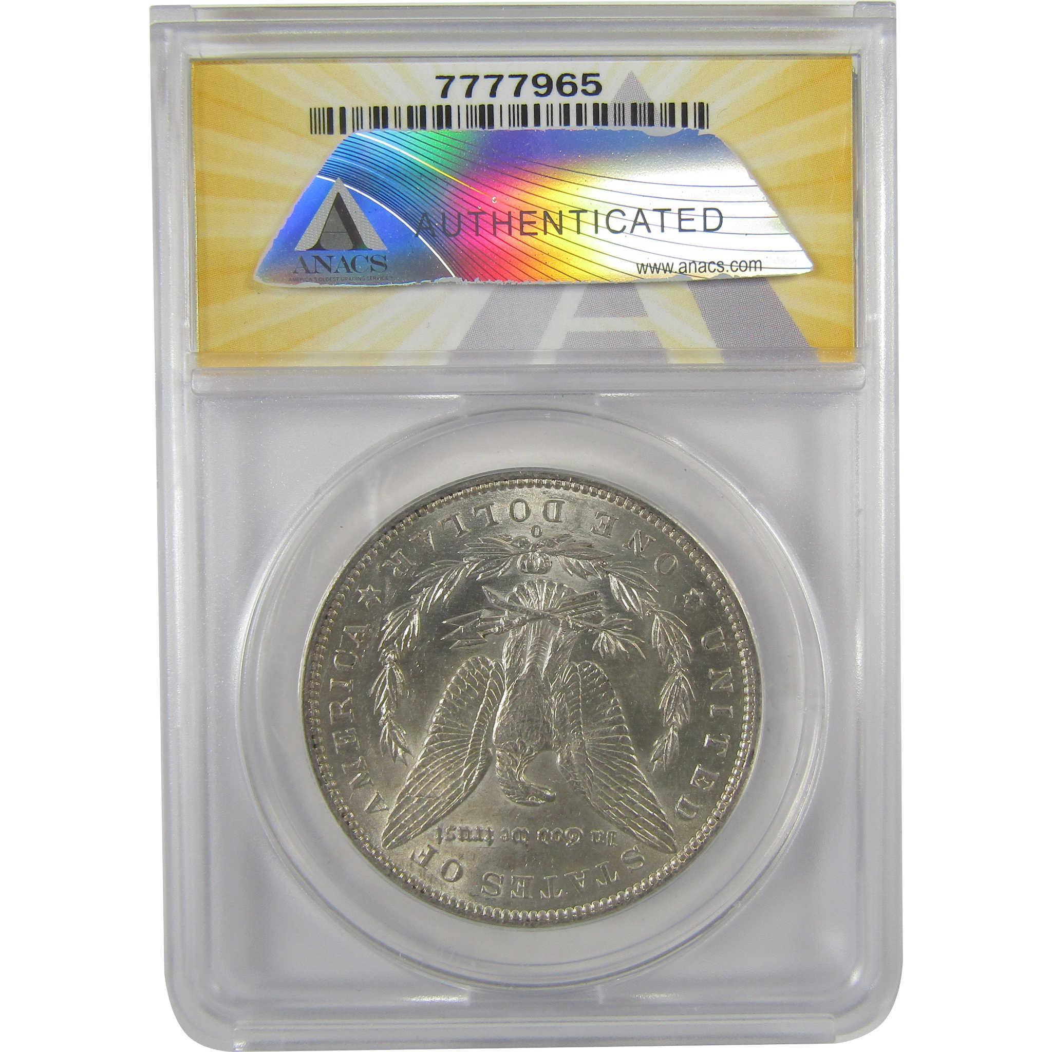 1896 O Morgan Dollar MS 60 Details ANACS Silver $1 Coin SKU:I18999 - Morgan coin - Morgan silver dollar - Morgan silver dollar for sale - Profile Coins & Collectibles