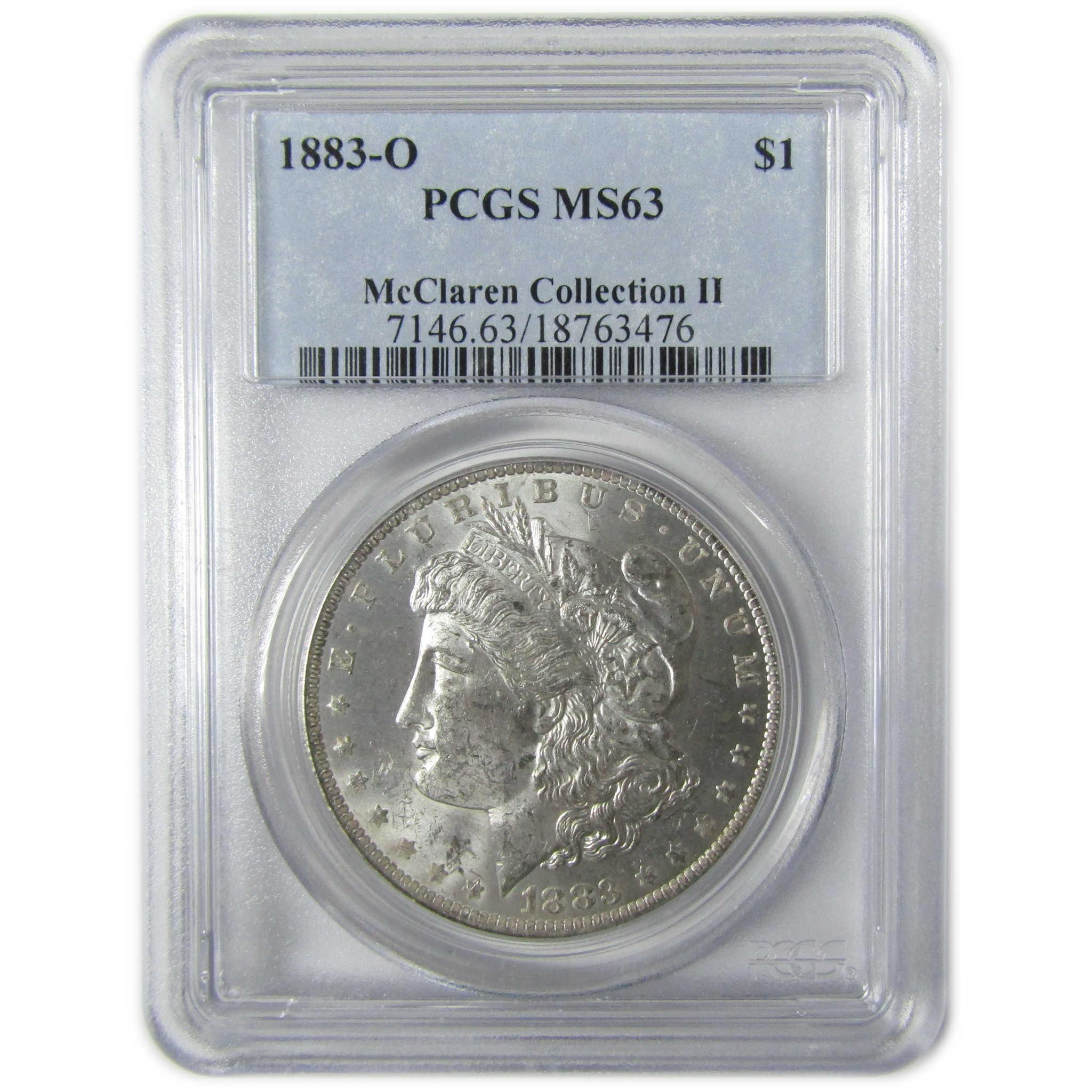 1883 O Morgan Silver $1 MS 63 PCGS McClaren Collection II SKU:CP922 - Morgan coin - Morgan silver dollar - Morgan silver dollar for sale - Profile Coins & Collectibles