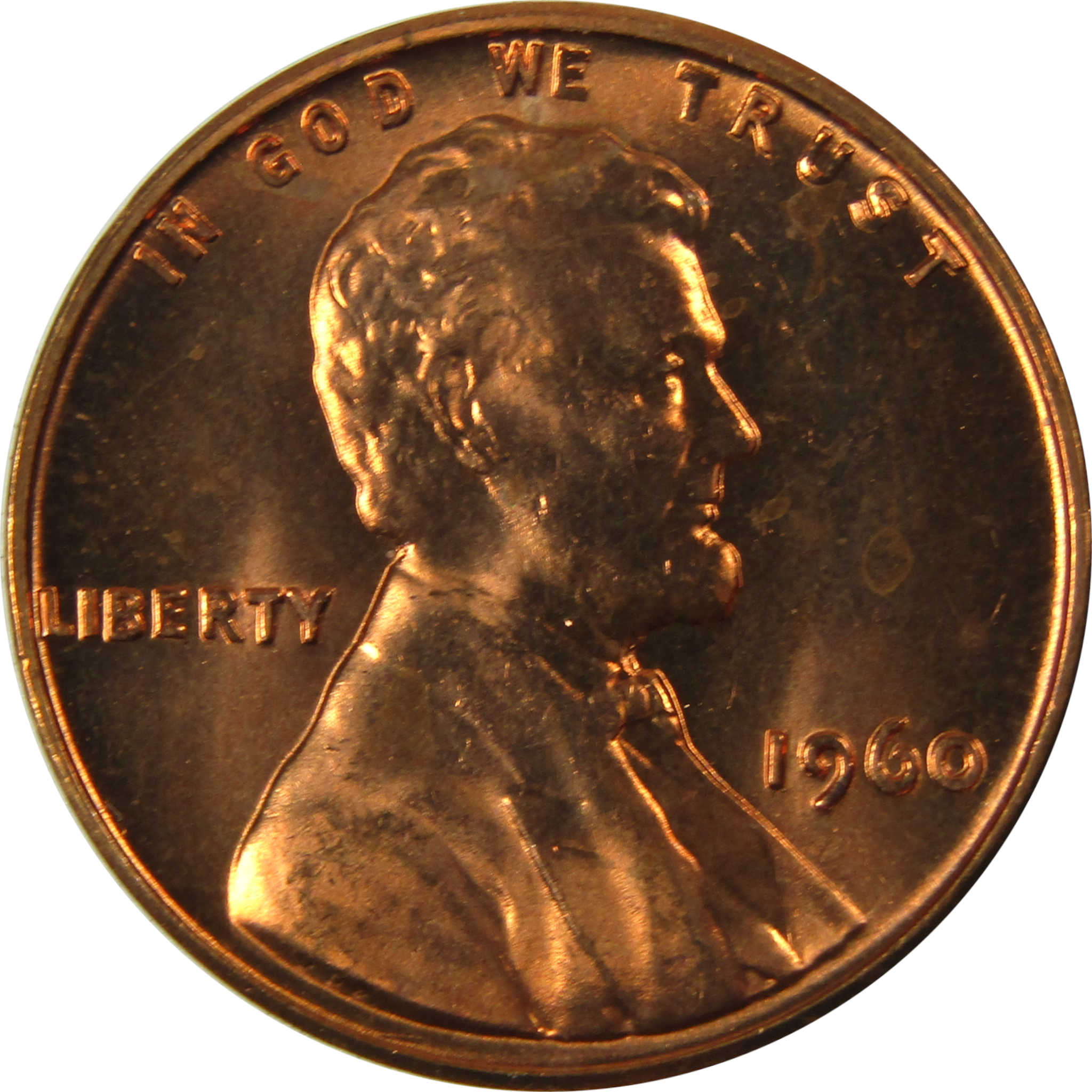 1960 Small Date Lincoln Memorial 1c Uncirculated Mint State SKU:I26571