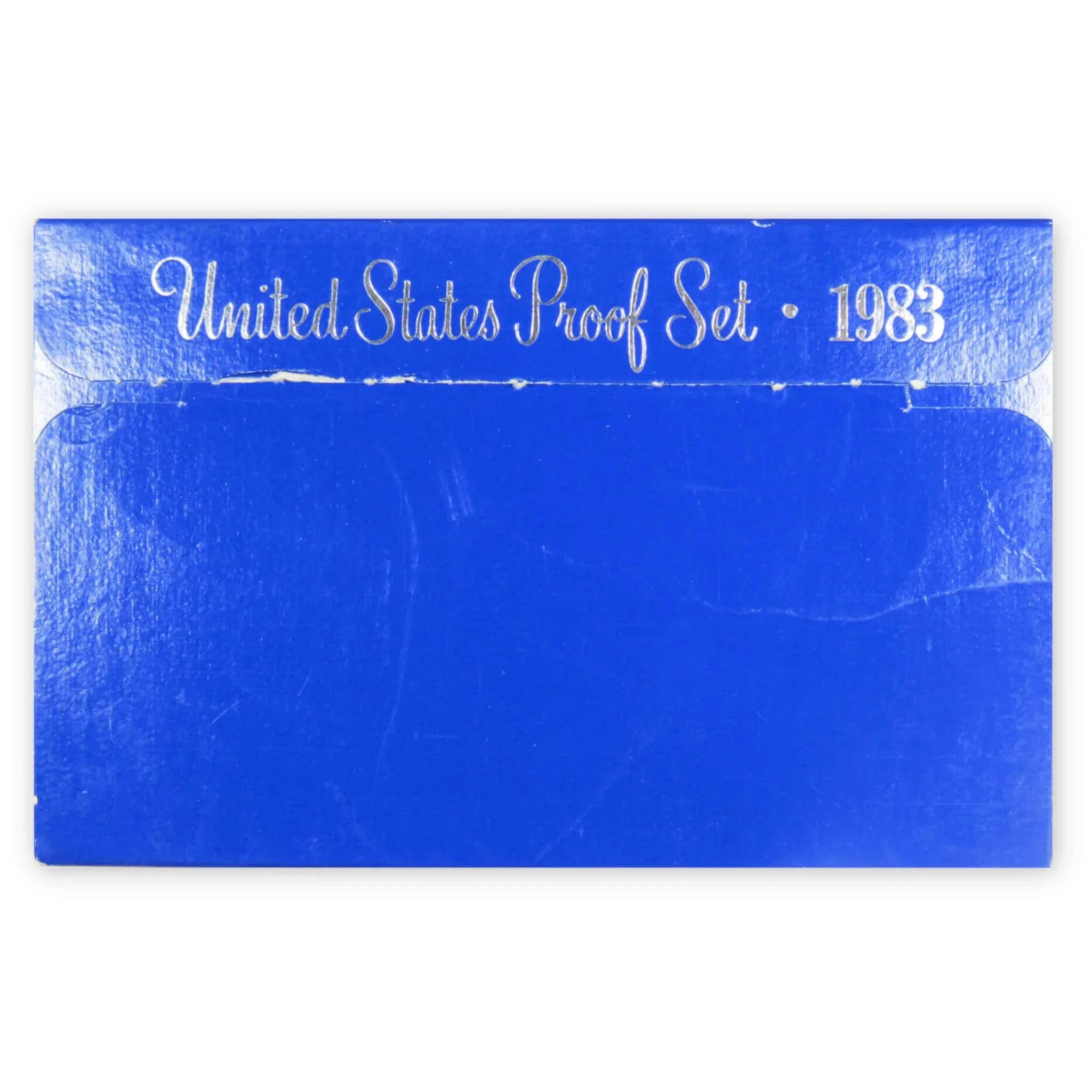 1983 United States Proof Set blue envelope for collectible coins