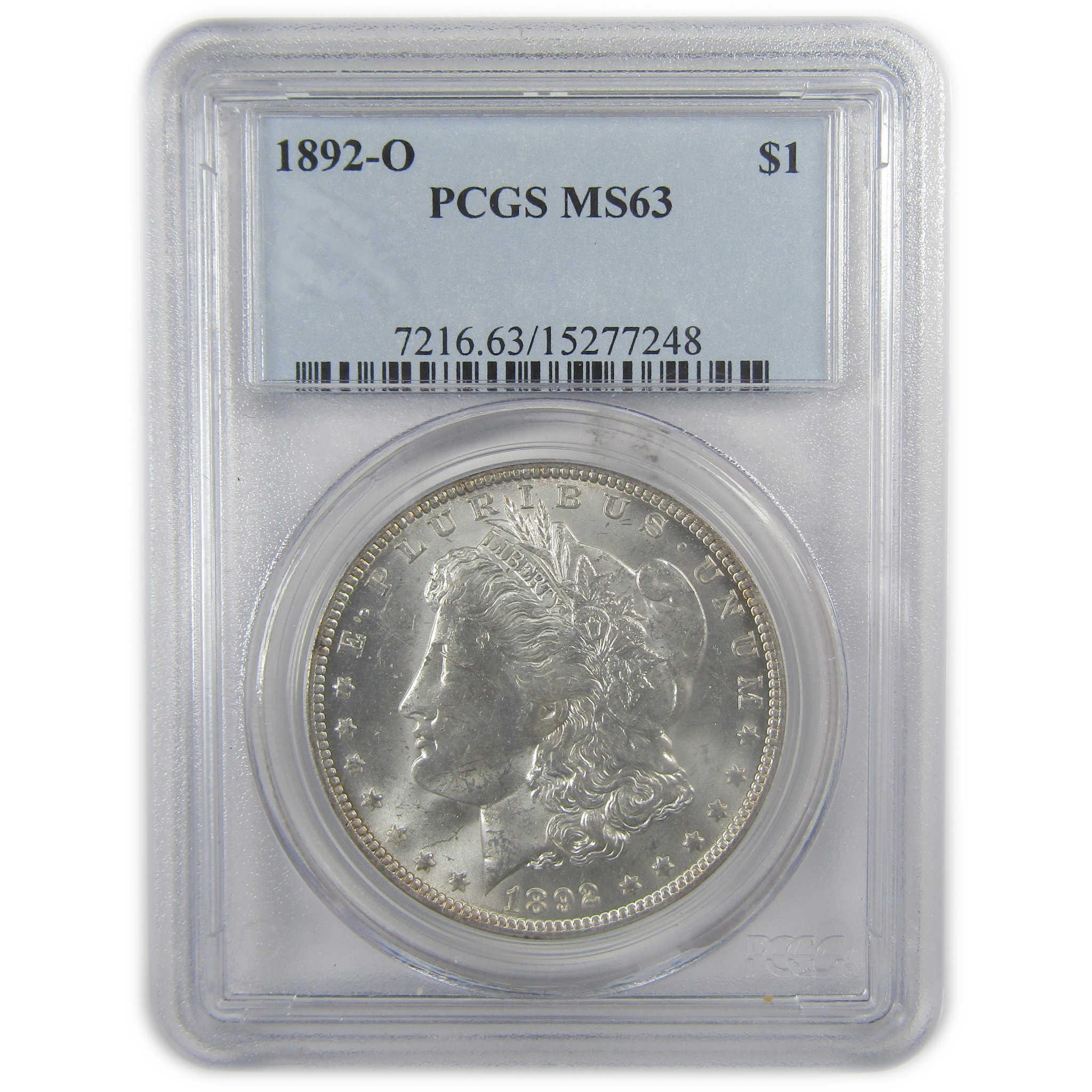 1892 O Morgan Dollar MS 63 PCGS Silver Uncirculated $1 Coin SKU:I22017 - Morgan coin - Morgan silver dollar - Morgan silver dollar for sale - Profile Coins & Collectibles