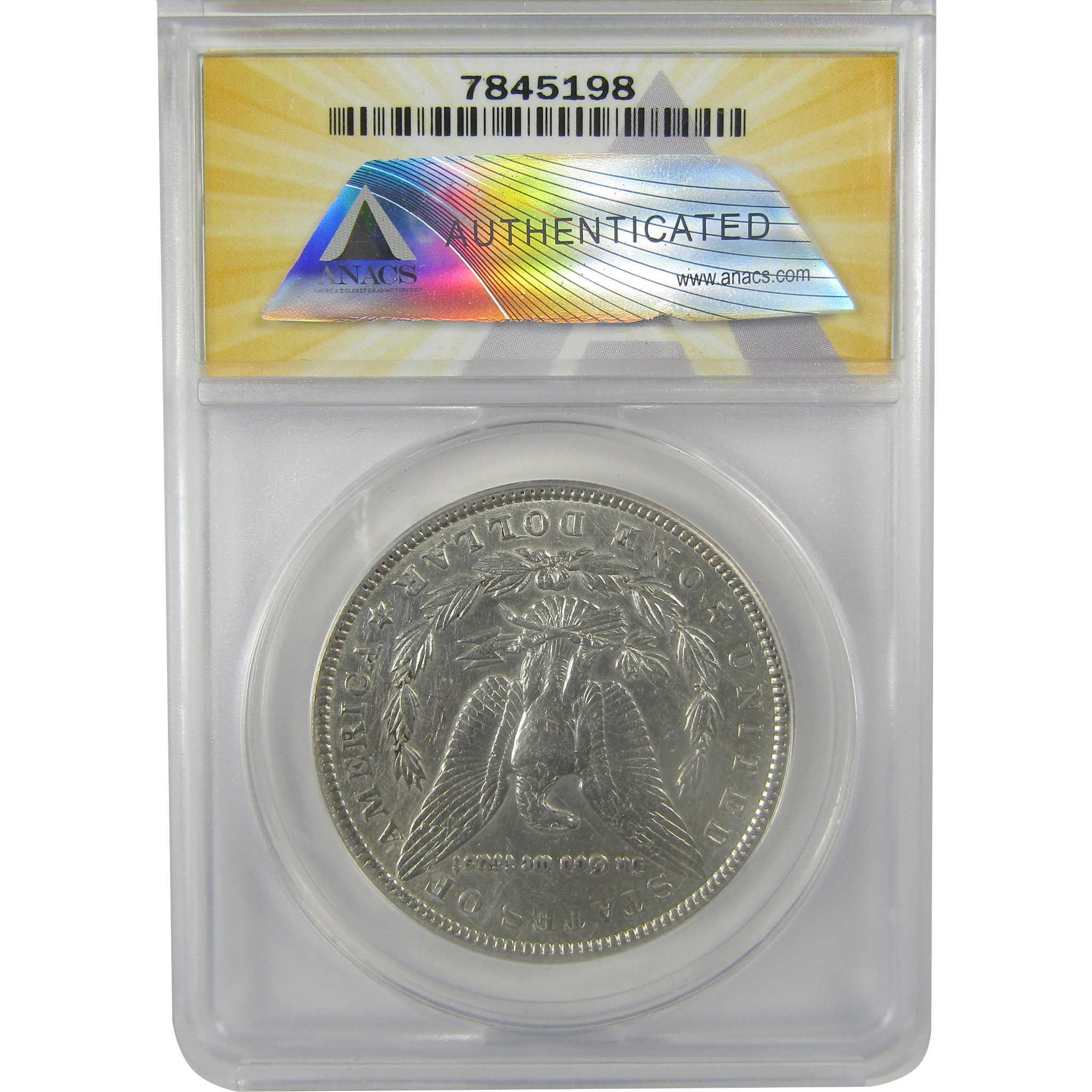 1901 Morgan Dollar AU 50 Details ANACS Silver $1 Coin SKU:I21274 - Morgan coin - Morgan silver dollar - Morgan silver dollar for sale - Profile Coins & Collectibles