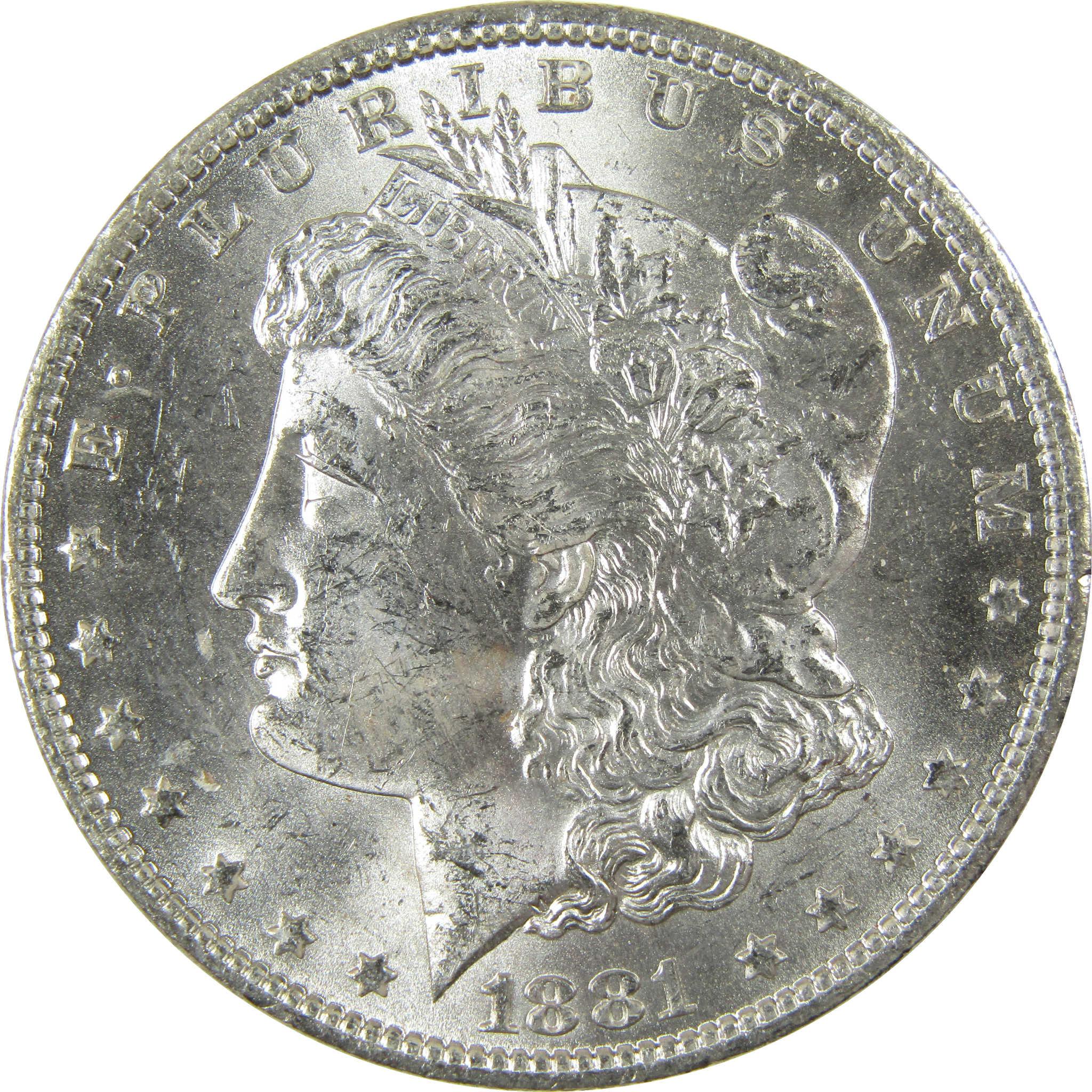 1881 O Morgan Silver Dollar Uncirculated Mint State $1 Coin SKU:I27689 - Morgan coin - Morgan silver dollar - Morgan silver dollar for sale - Profile Coins & Collectibles