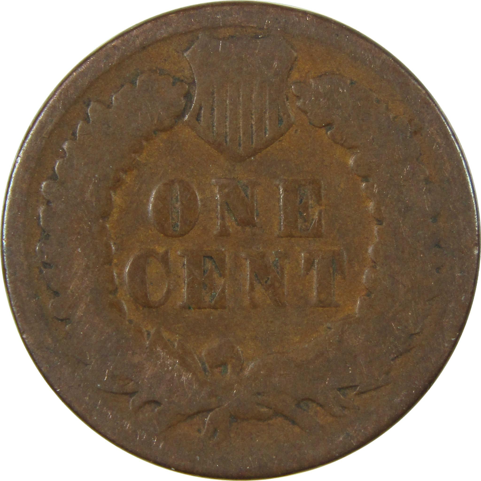 1887 Indian Head Cent G Good Penny 1c Coin SKU:I27053