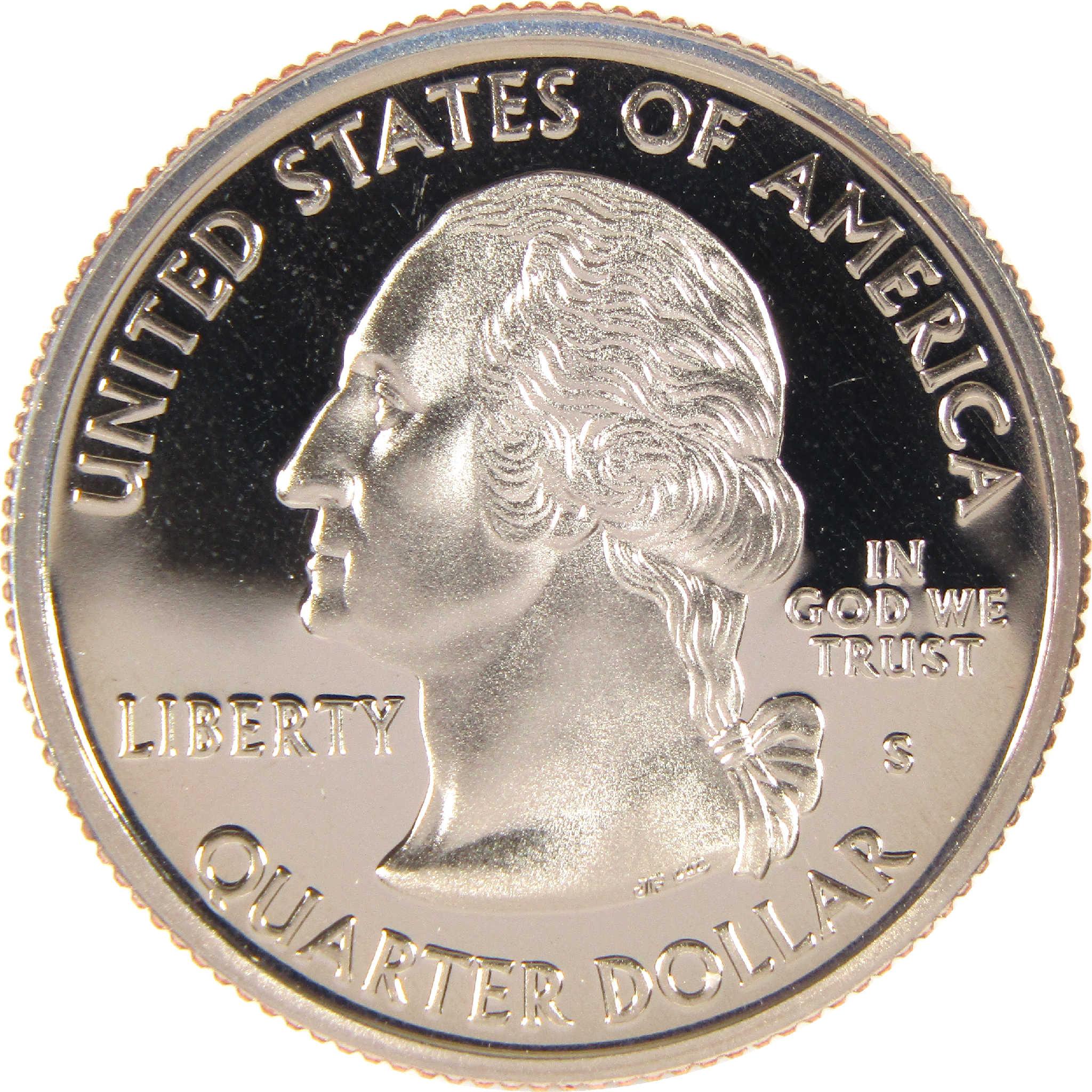 2002 S Louisiana State Quarter Clad 25c Proof Coin