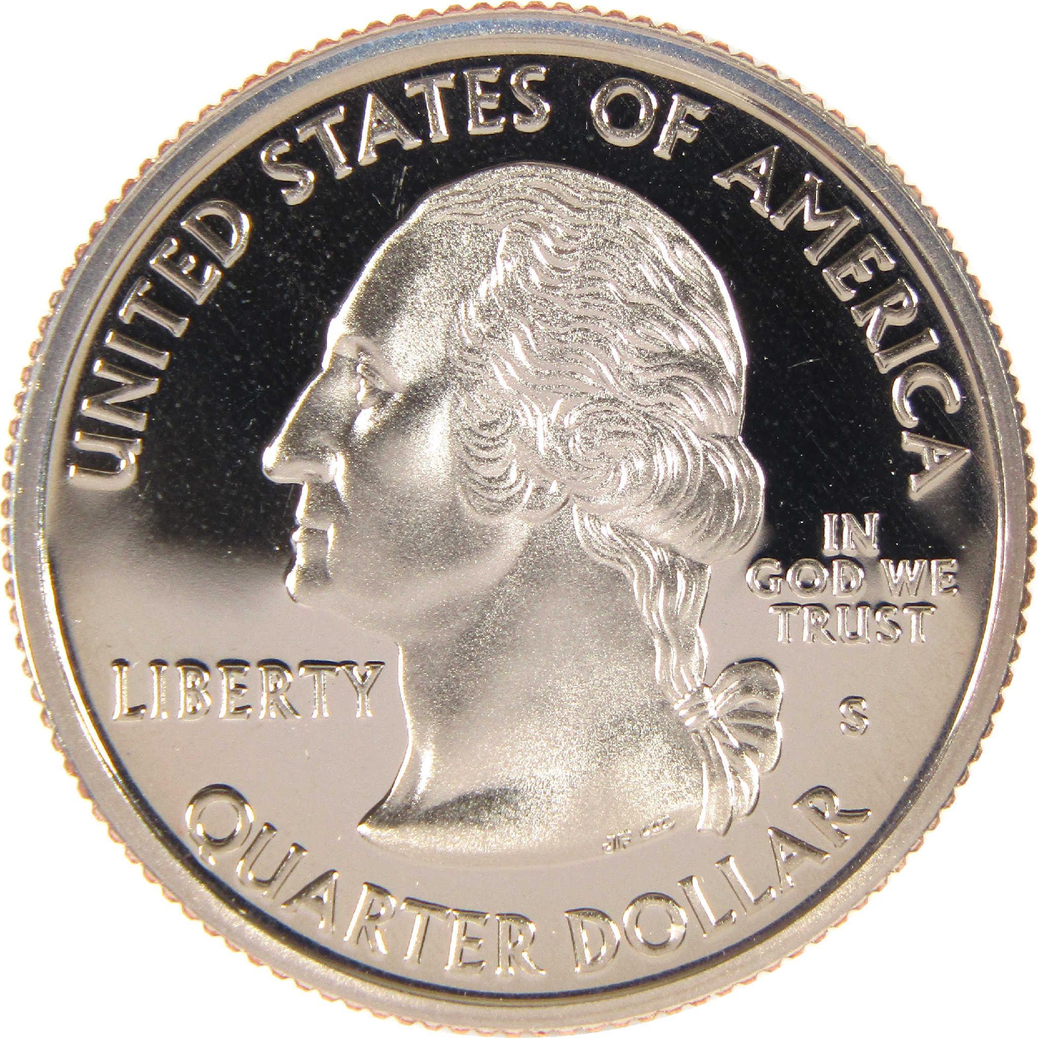 2002 S Louisiana State Quarter Clad 25c Proof Coin