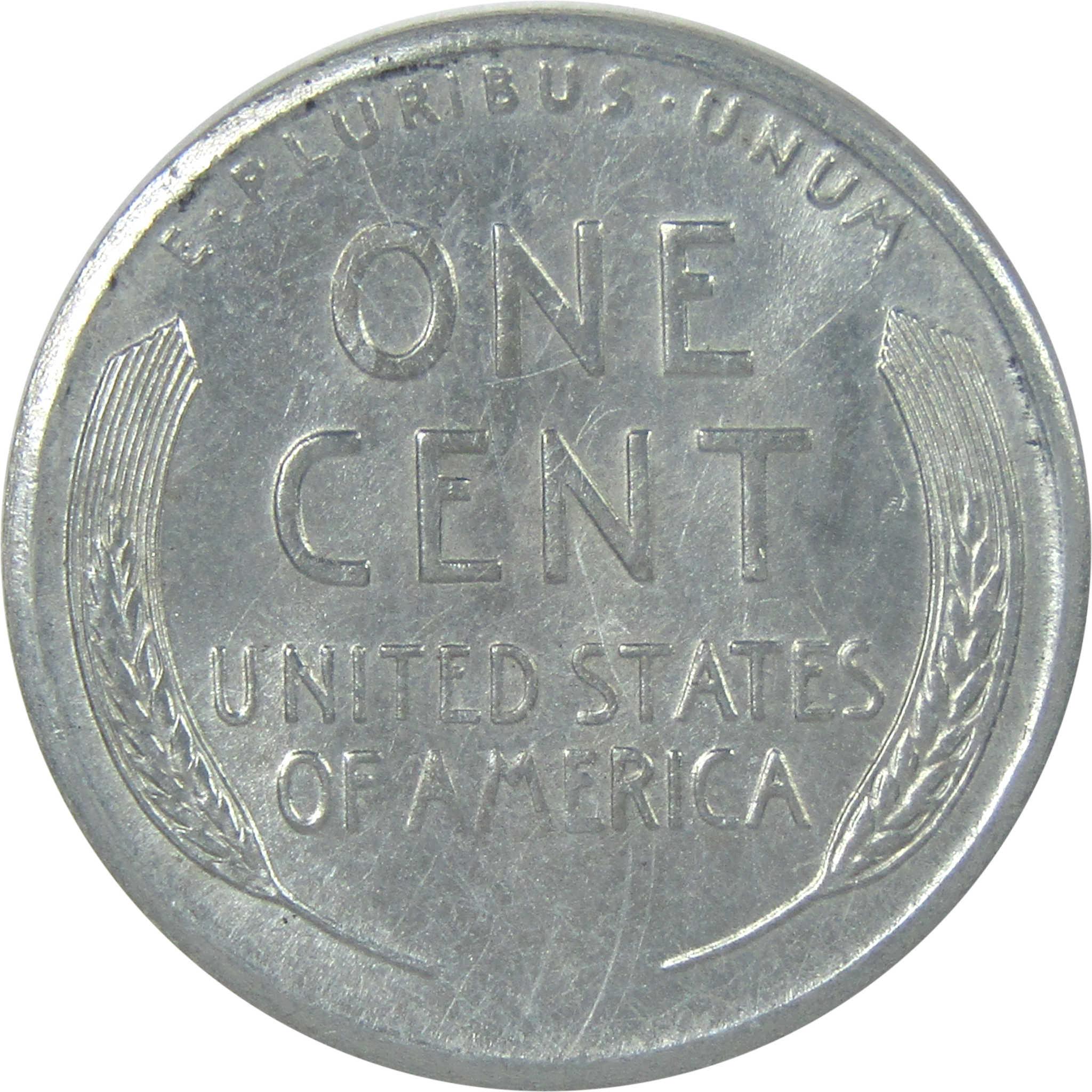 1943 S Lincoln Wheat Cent Uncirculated Steel Penny 1c Coin