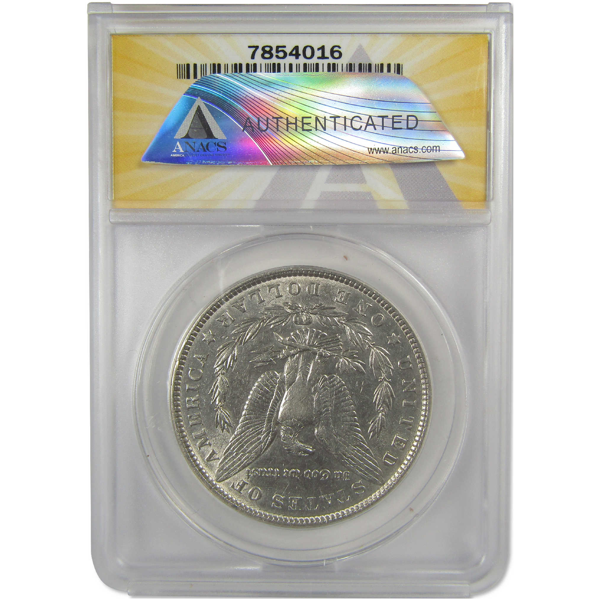 1901 Morgan Dollar AU 50 Details ANACS Silver $1 Coin SKU:I20402 - Morgan coin - Morgan silver dollar - Morgan silver dollar for sale - Profile Coins & Collectibles