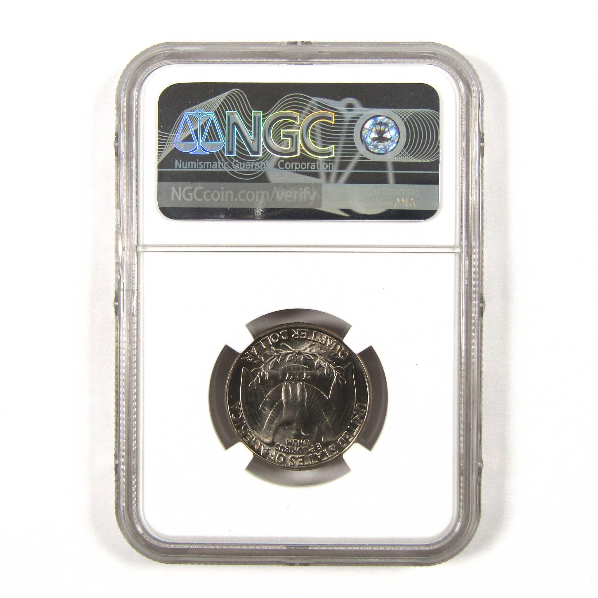 1983 D Washington Quarter MS 67 NGC Clad 25c Uncirculated SKU:I9573