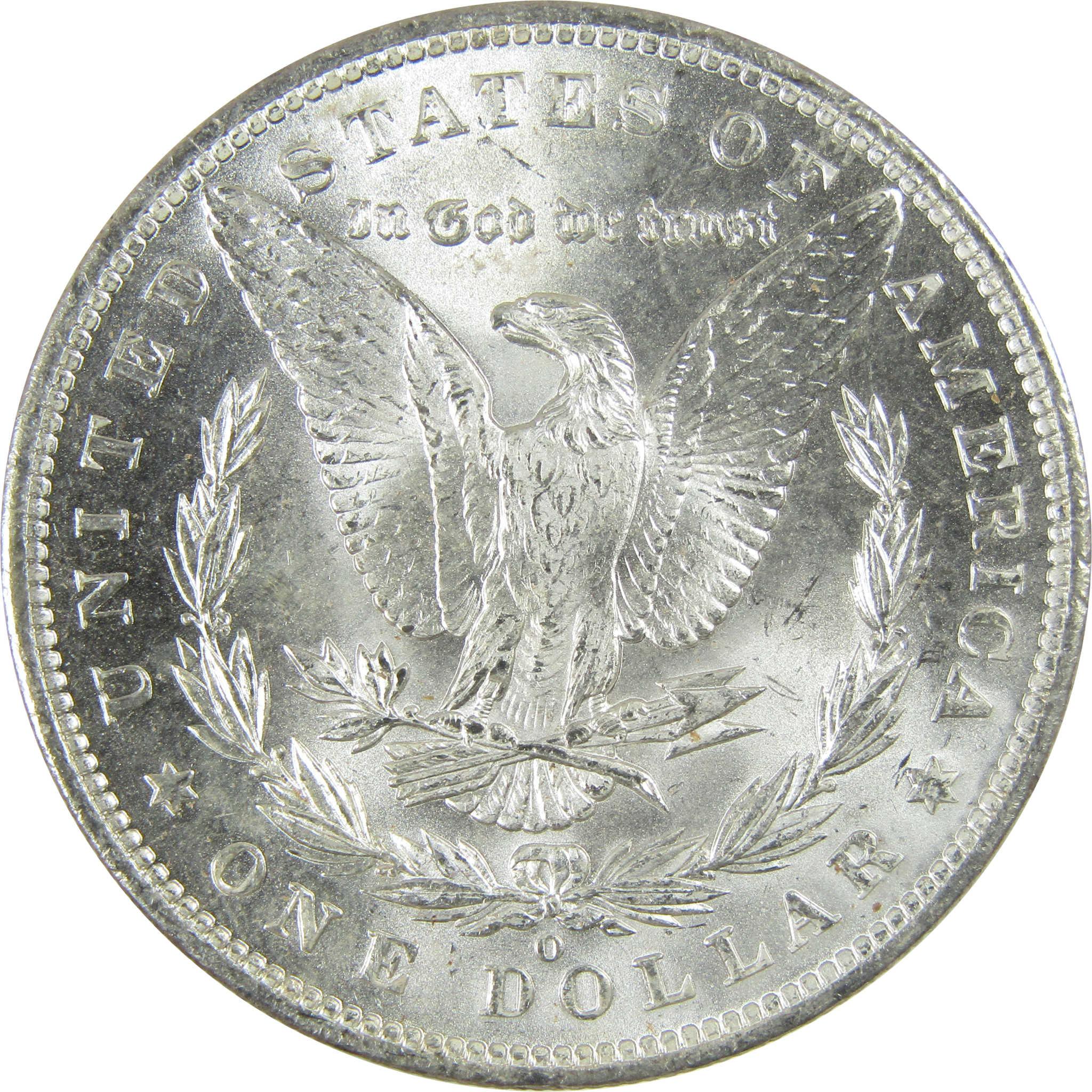 1885 O Morgan Silver Dollar Uncirculated Mint State $1 Coin SKU:I27465 - Morgan coin - Morgan silver dollar - Morgan silver dollar for sale - Profile Coins & Collectibles