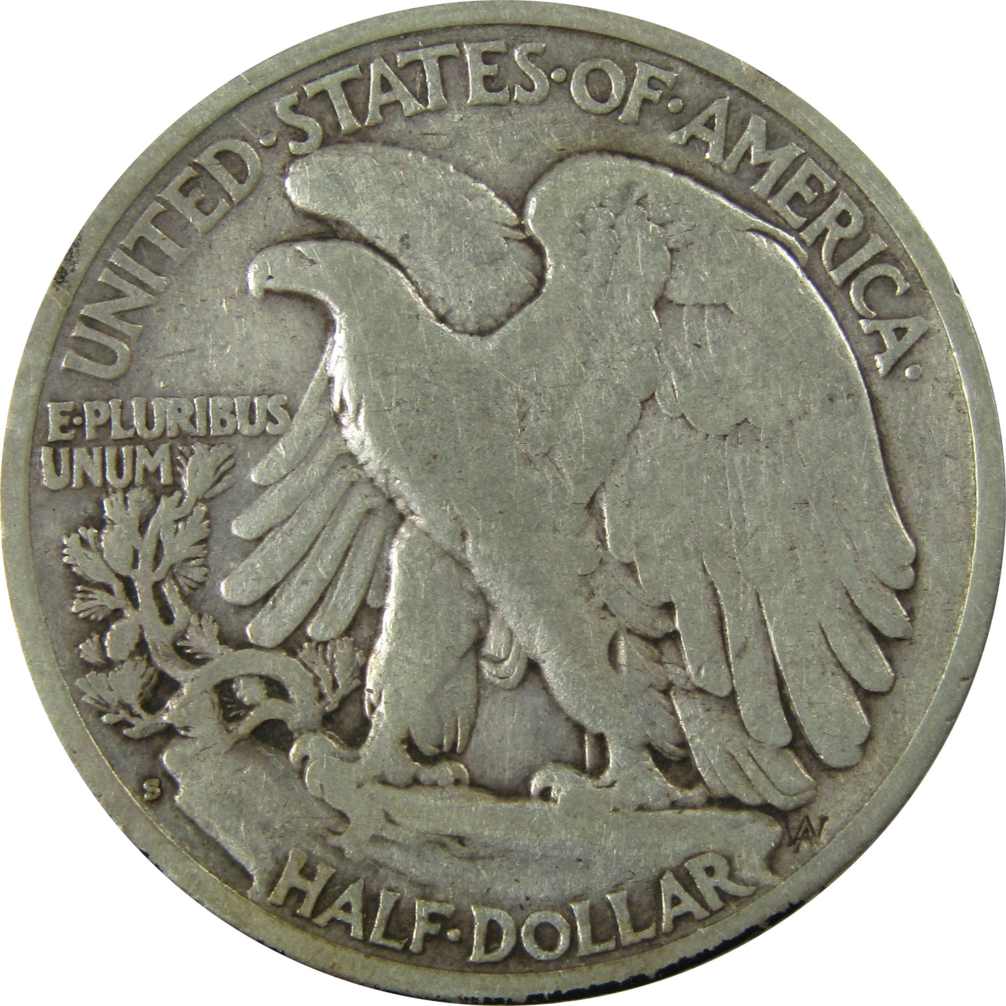 1928 S Liberty Walking Silver 50c VG Very Good 50c Coin SKU:I25931