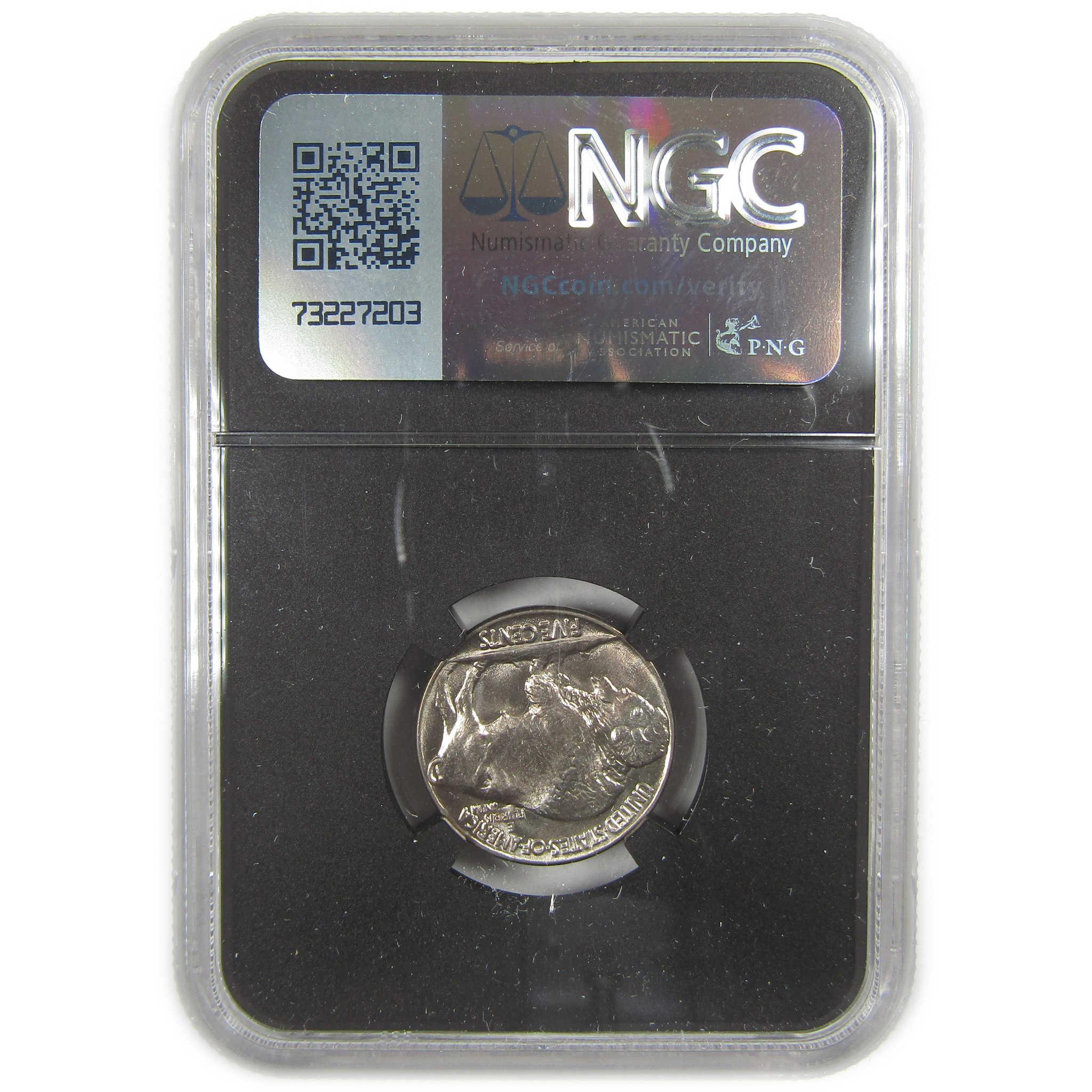 1935 Indian Head Buffalo Nickel MS 66 NGC Bag Fragment SKU:I20556