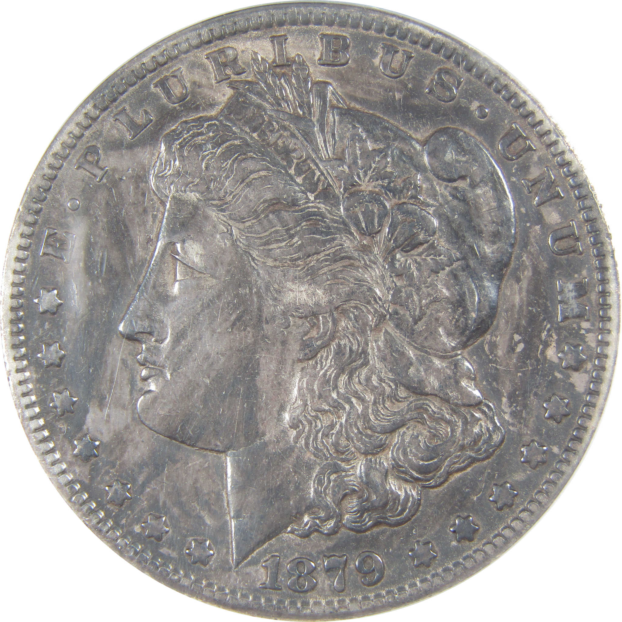 1879 CC Morgan Dollar EF 40 ANACS Silver $1 Coin SKU:I23794 - Morgan coin - Morgan silver dollar - Morgan silver dollar for sale - Profile Coins & Collectibles