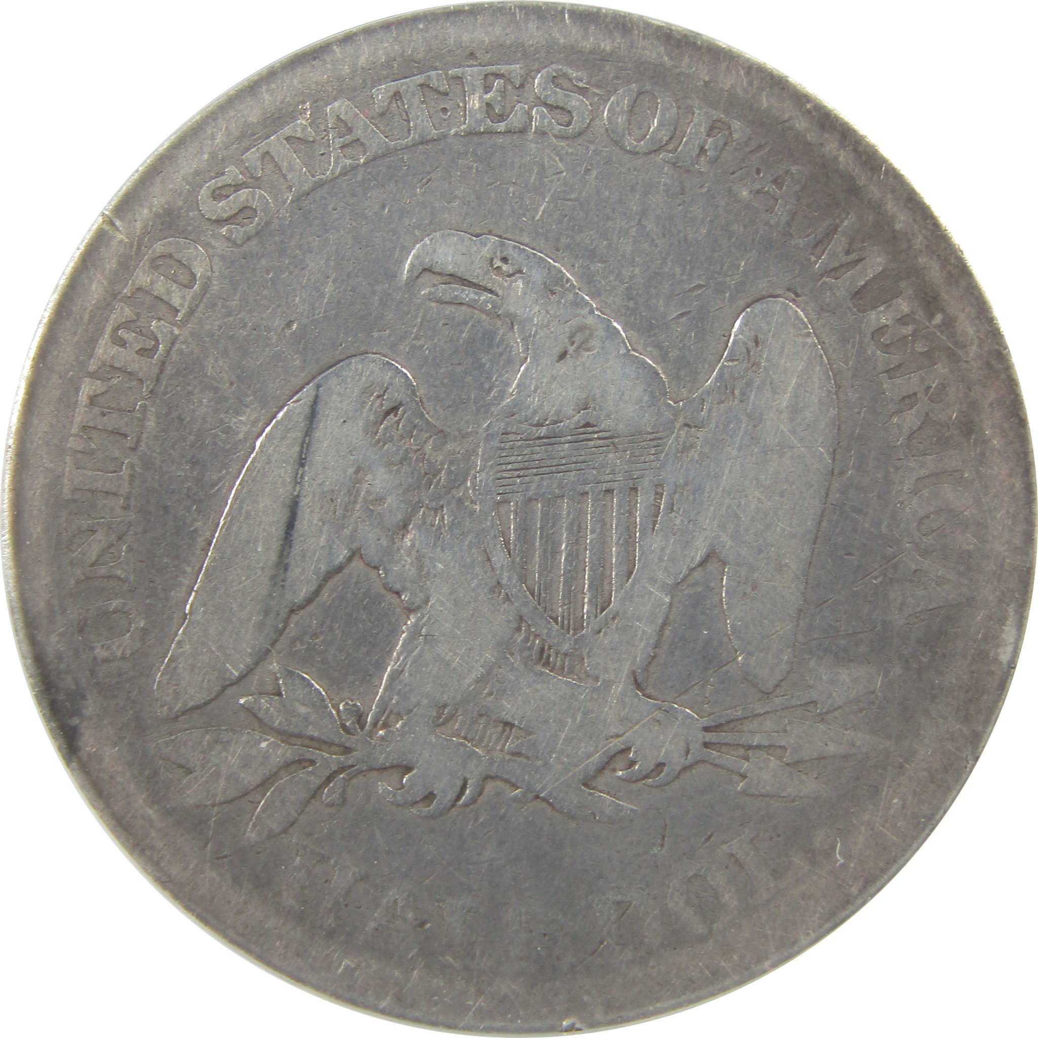 1859 Seated Liberty Half Dollar G 4 Details ANACS Silver SKU:I22338