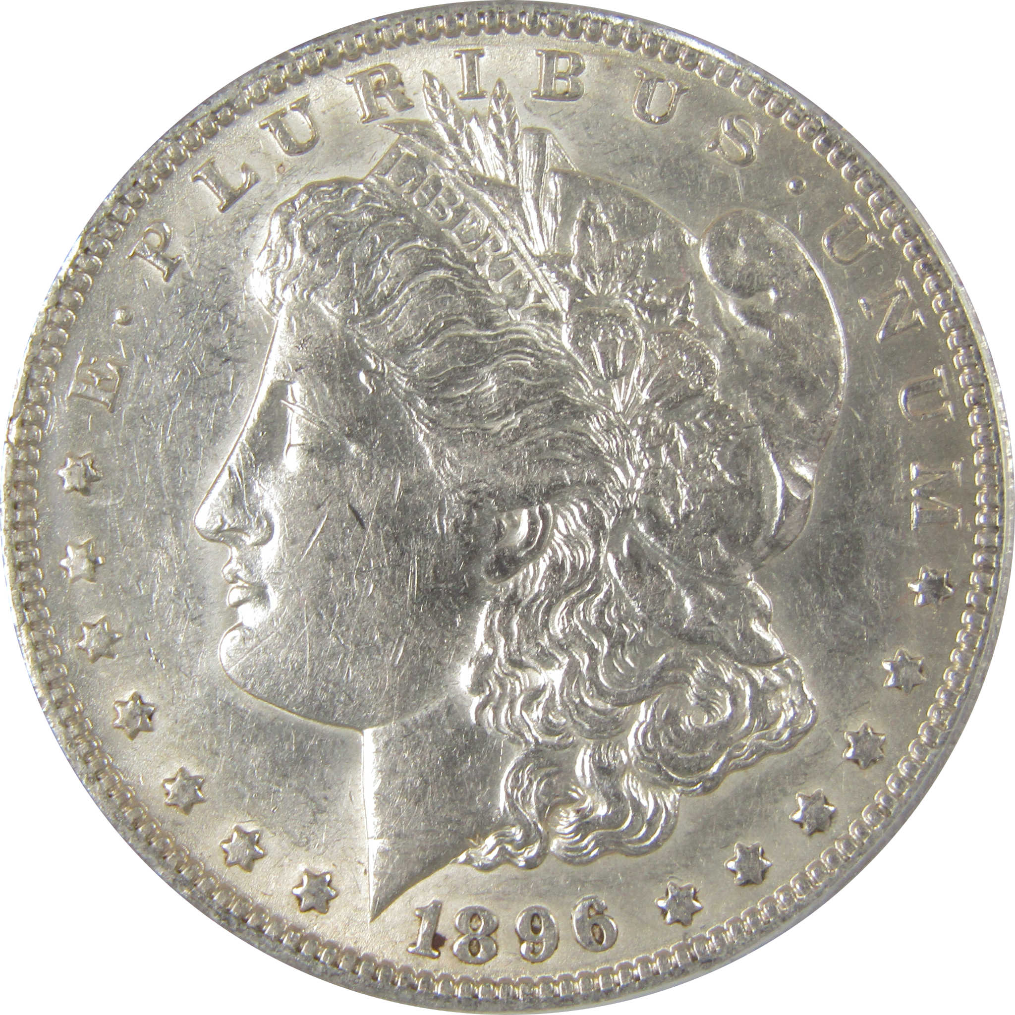 1896 O Morgan Dollar AU 53 ANACS Silver $1 Coin SKU:I18976 - Morgan coin - Morgan silver dollar - Morgan silver dollar for sale - Profile Coins & Collectibles
